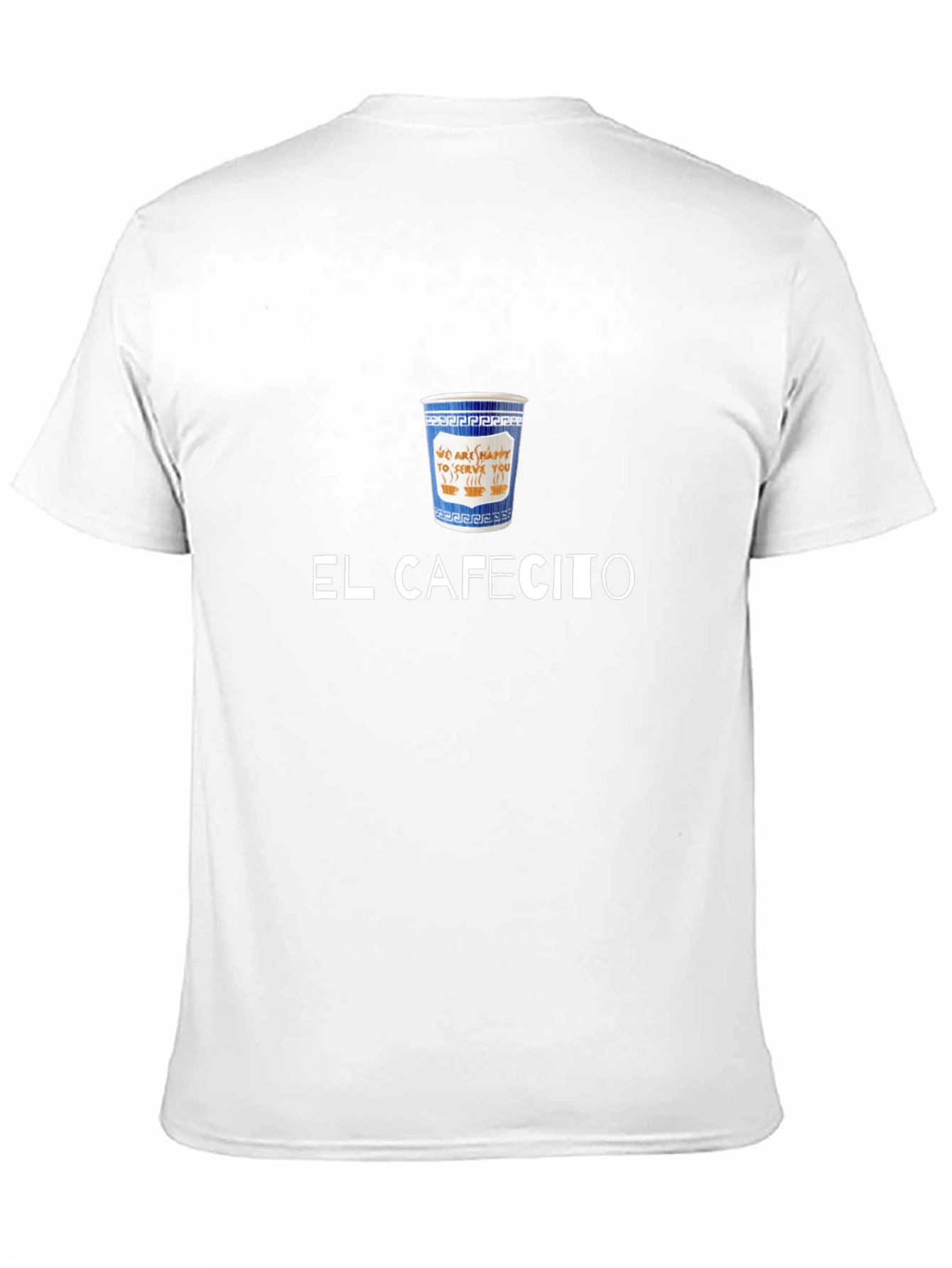 El Cafecito T-Shirt - Coffee Cup Design