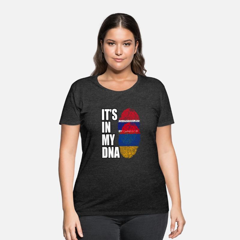 Gambian And Armenian Mix Heritage DNA Flag