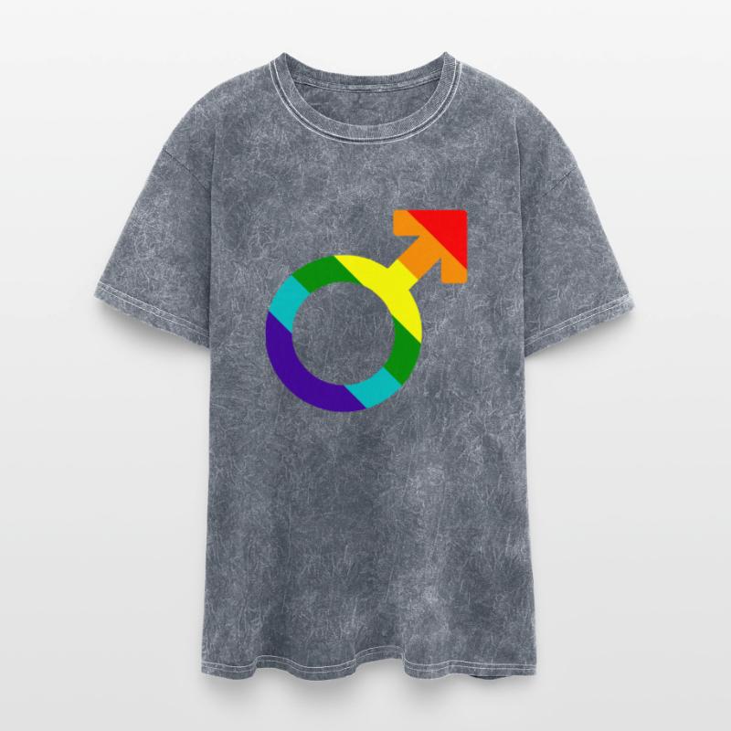 Gay pride rainbow symbol