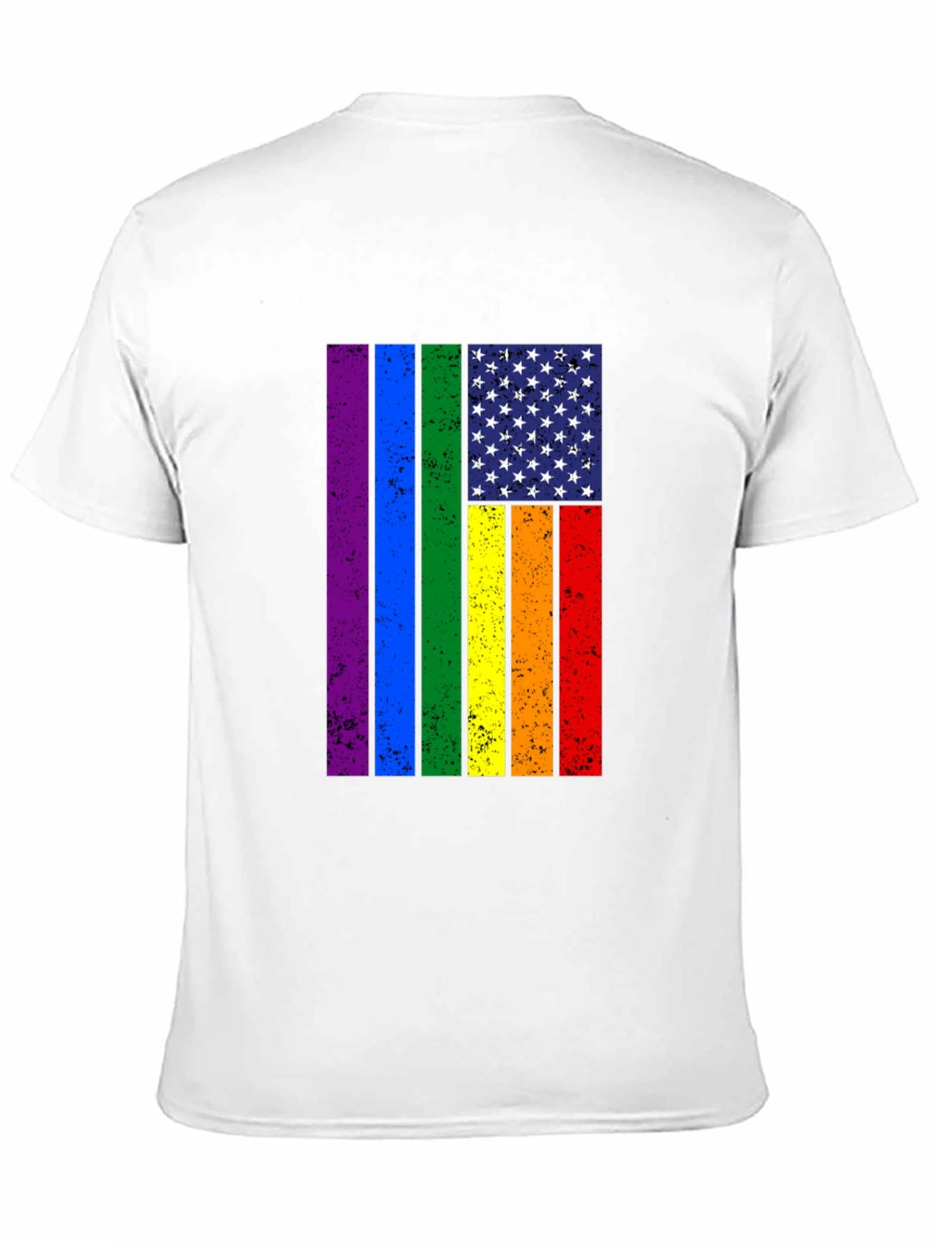 Rainbow Flag USA Pride T-Shirt