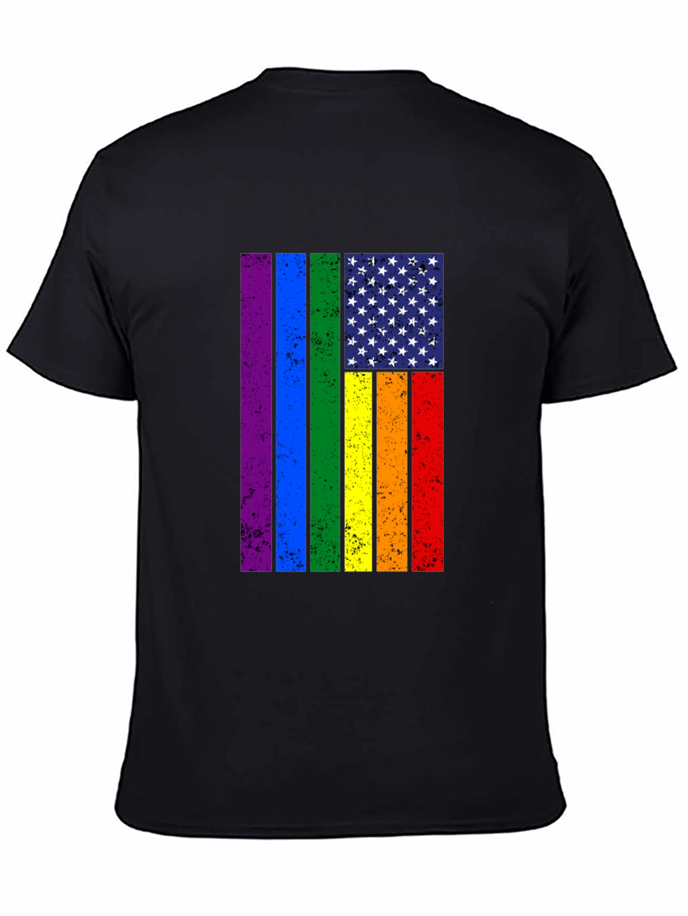 Rainbow Flag USA Pride T-Shirt