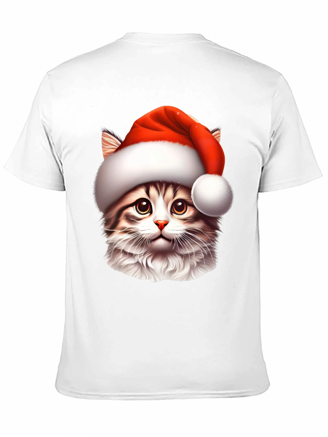 Festive Cat T-Shirt - Holiday Style