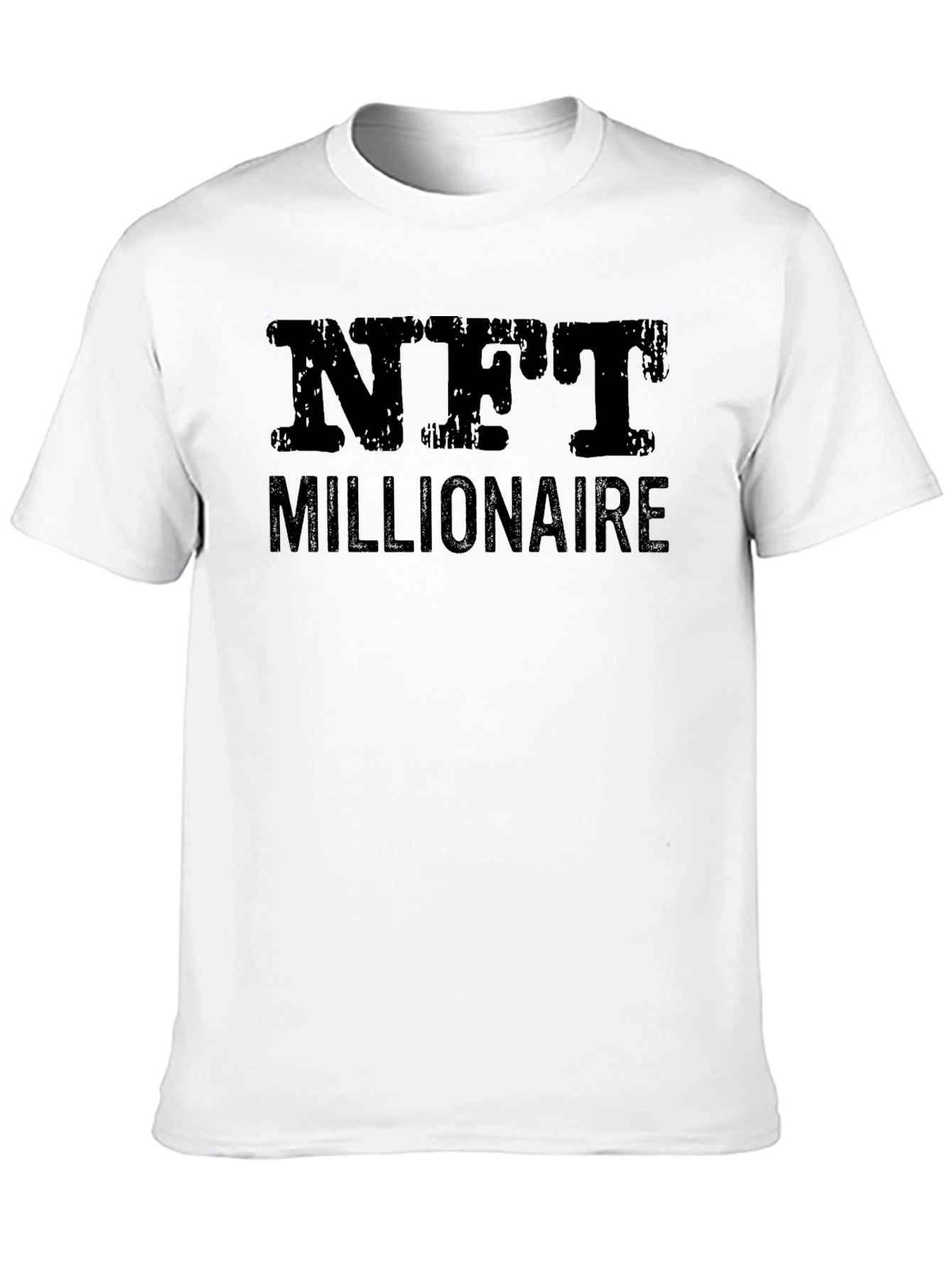 NFT Millionaire Black T-Shirt