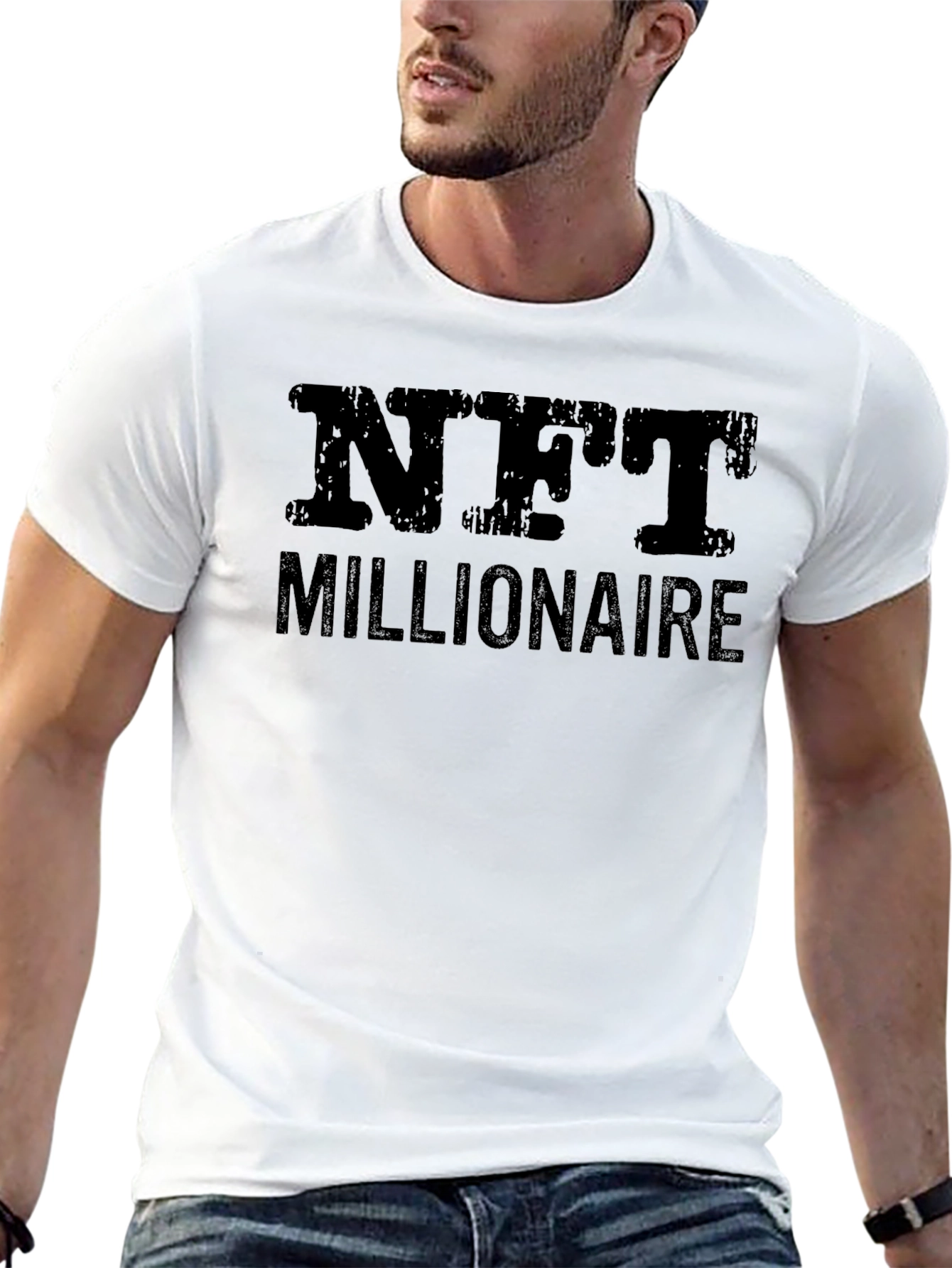 NFT Millionaire Black T-Shirt
