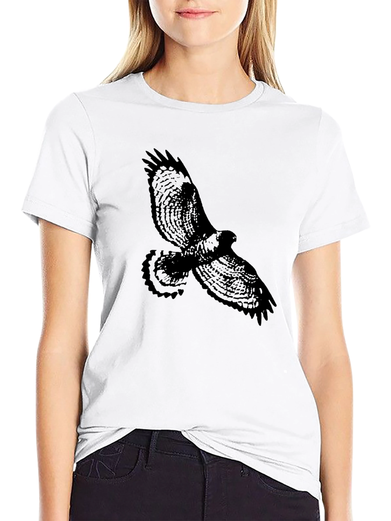 Black Hawk Graphic Tee - Mens