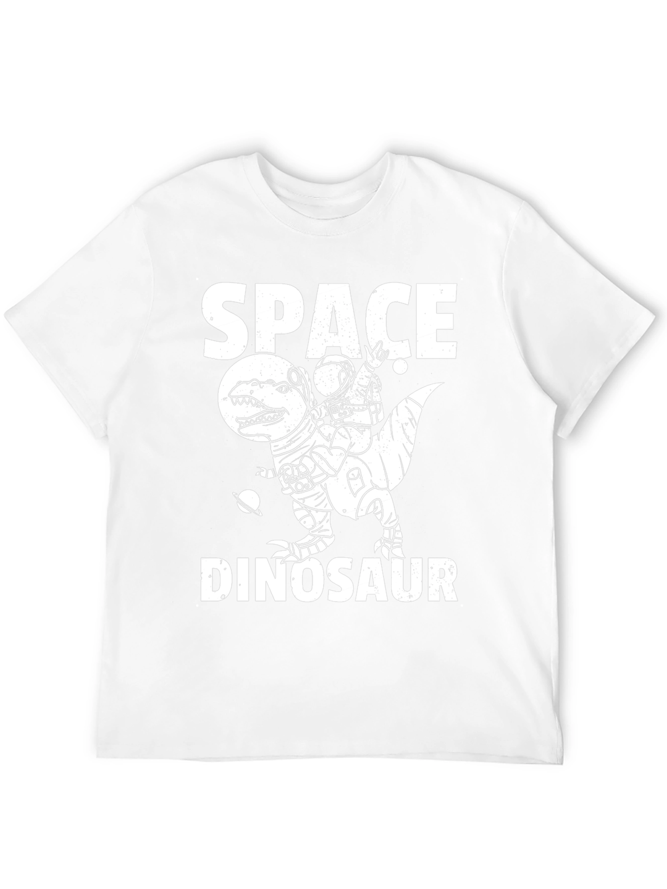 Space Dinosaur T-Shirt - Astronaut Riding Dino Tee