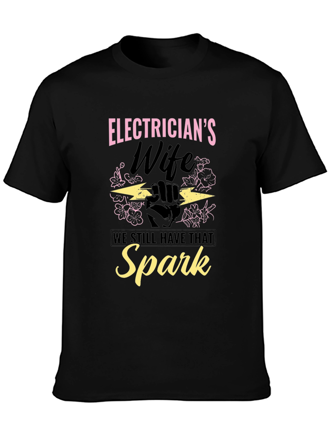Electricians Wife Graphic T-Shirt