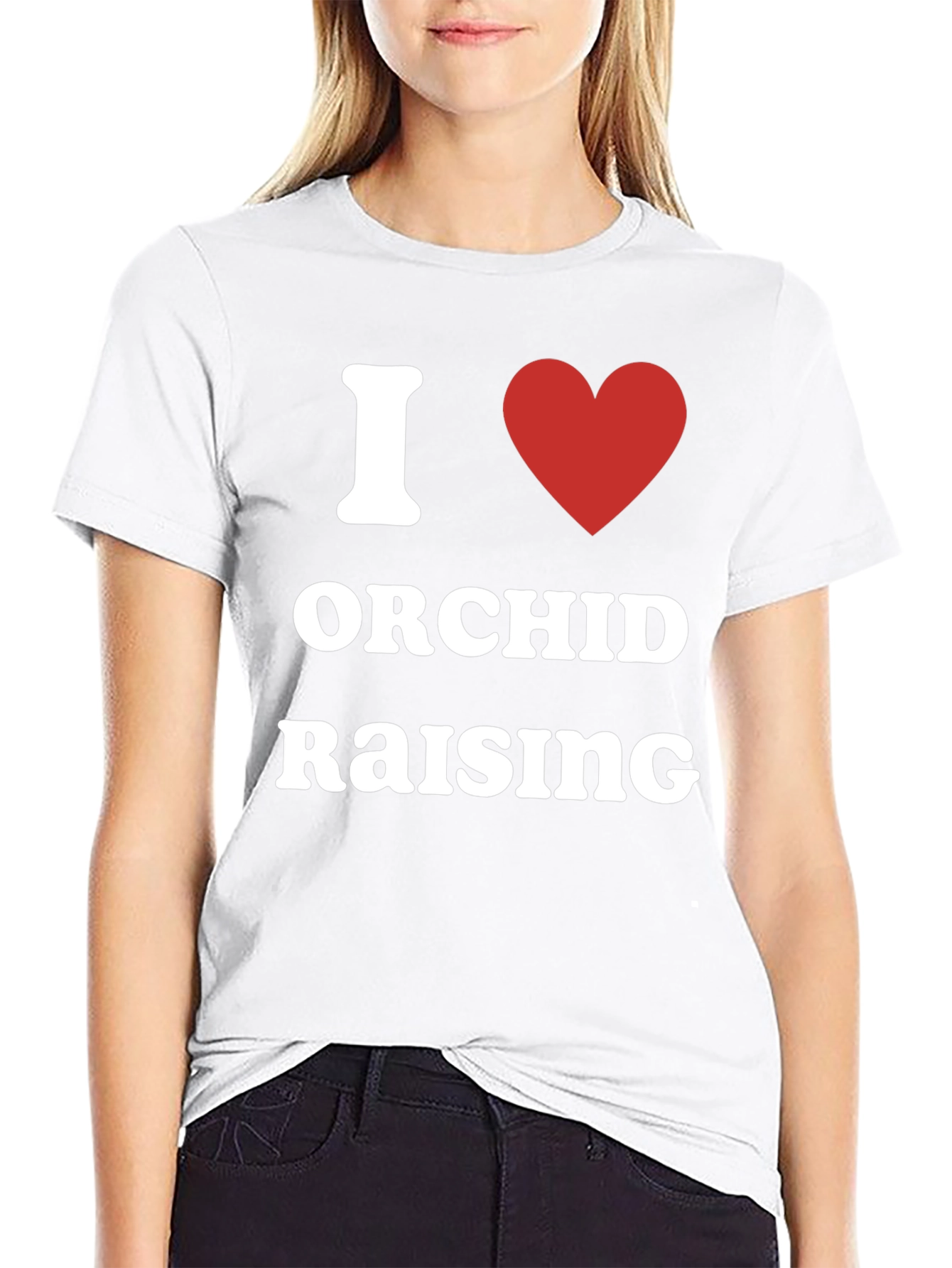I Love Orchid Raising T-Shirt