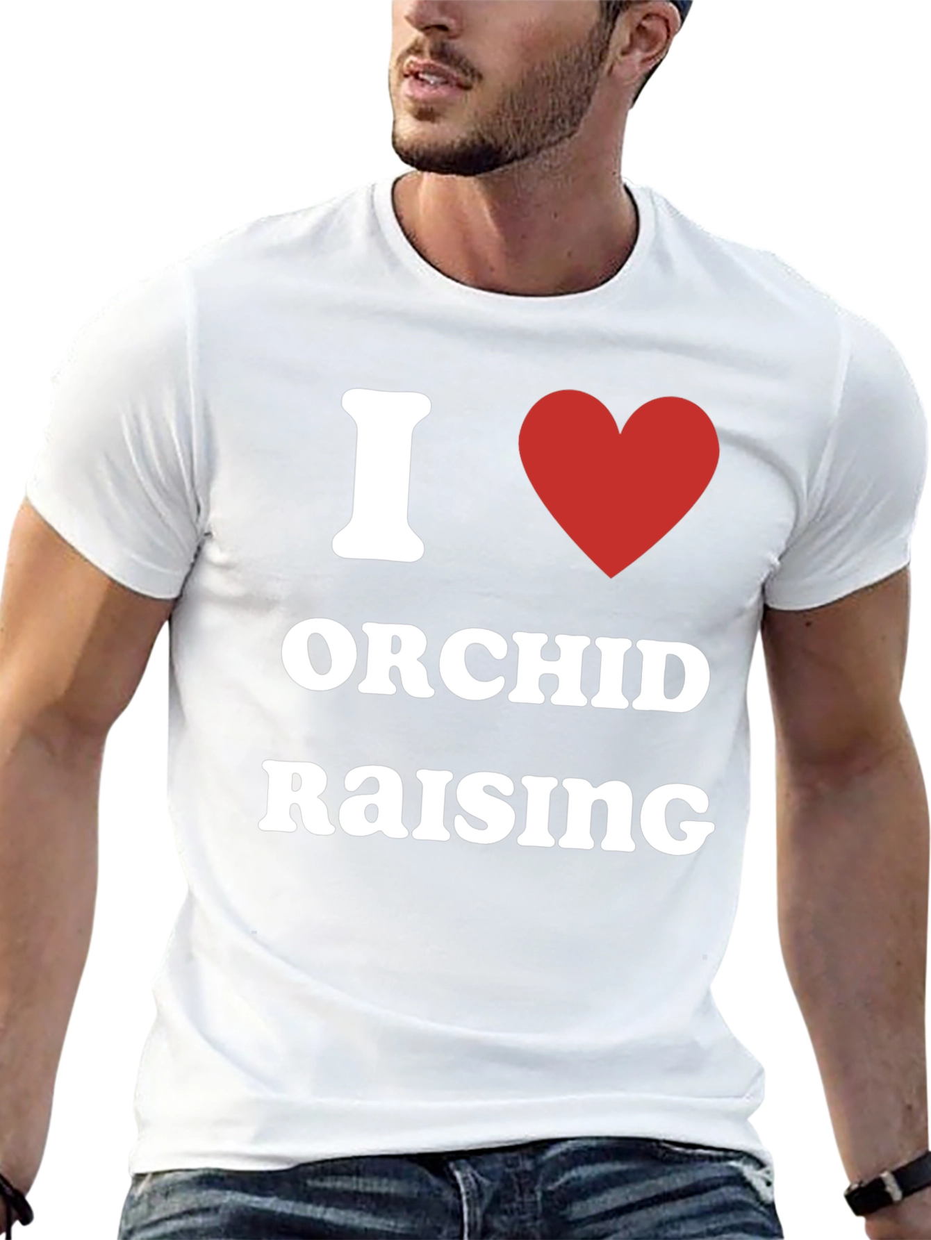 I Love Orchid Raising T-Shirt