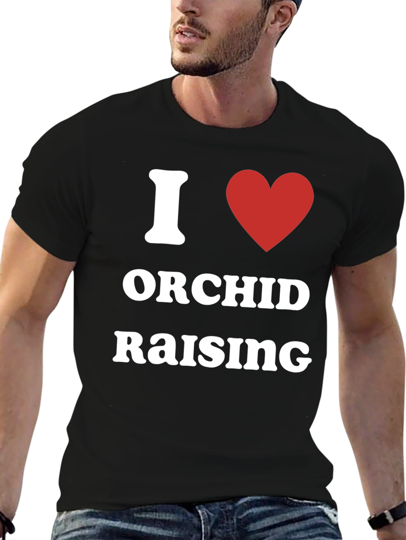 I Love Orchid Raising T-Shirt