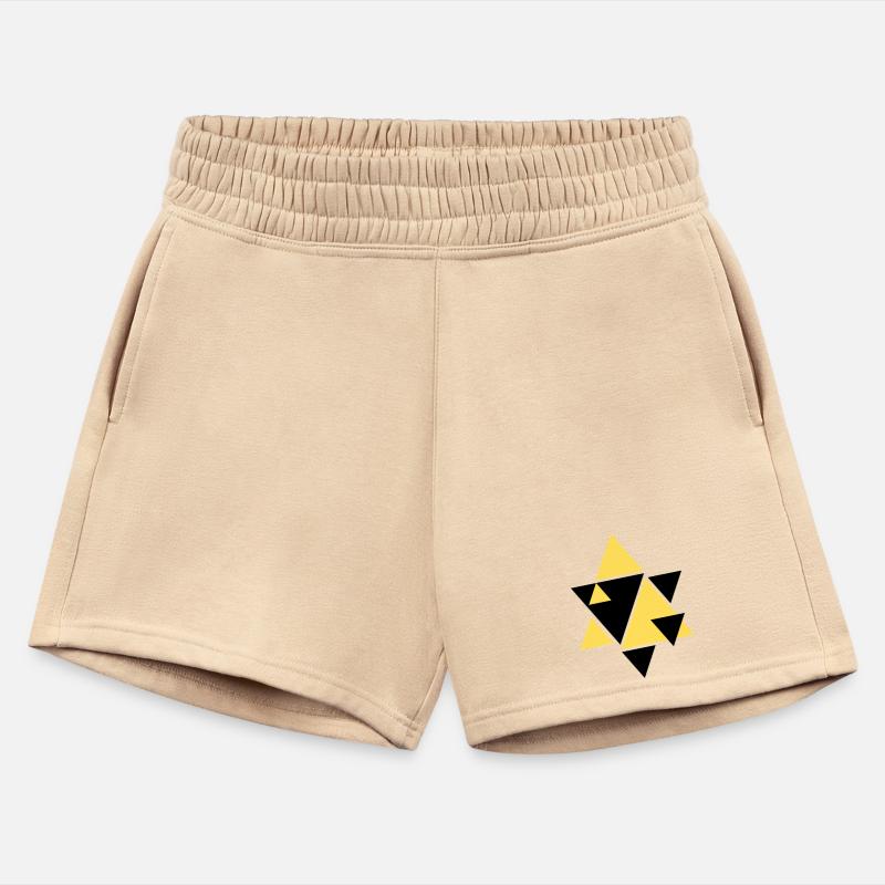 Geometric Golden Triangle Art