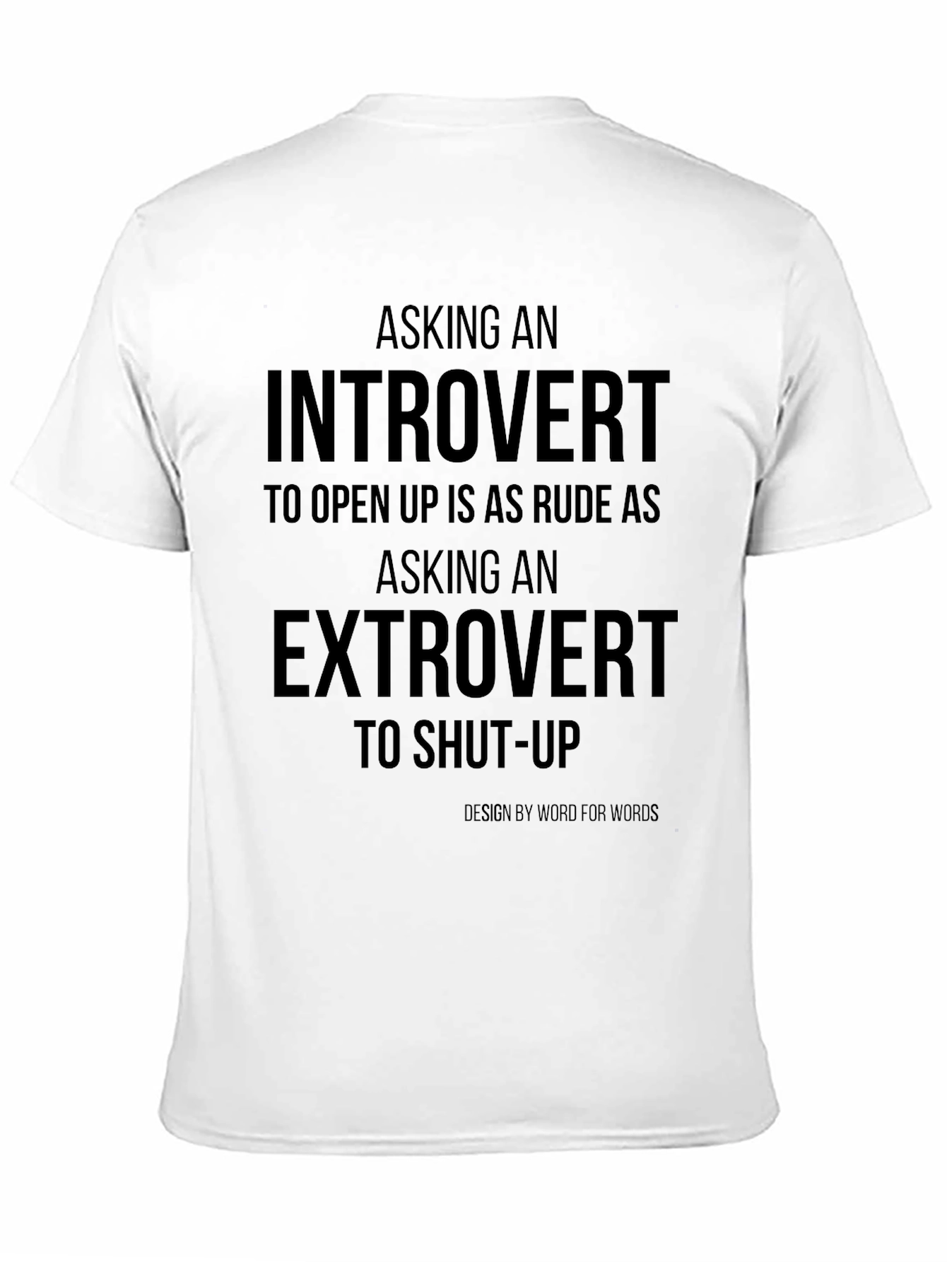 Introvert/Extrovert Humor T-Shirt