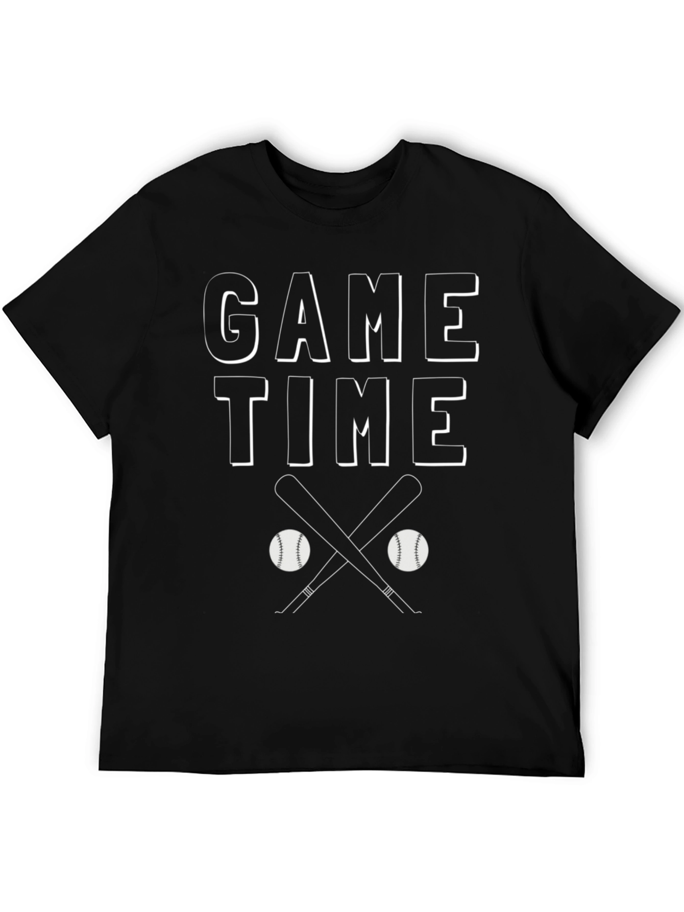 Game Time Baseball Graphic Tee