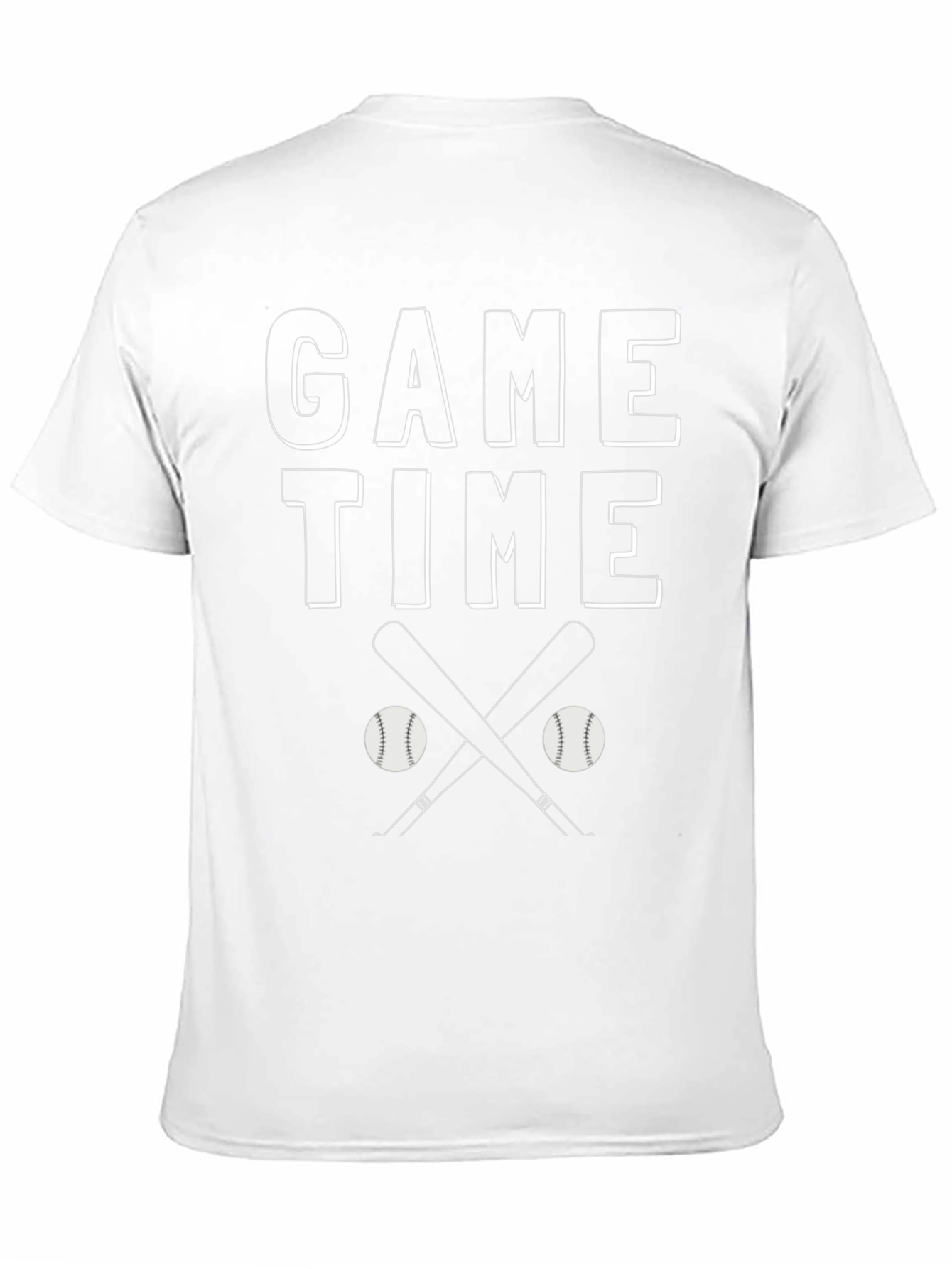 Game Time Baseball Graphic Tee