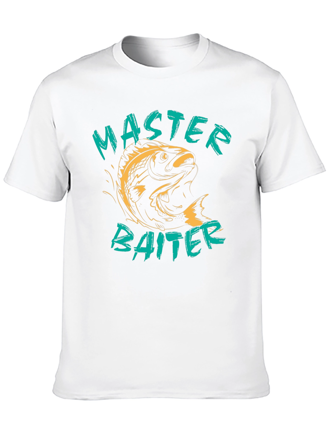 Master Baiter Fishing T-Shirt - Humorous Angler Tee