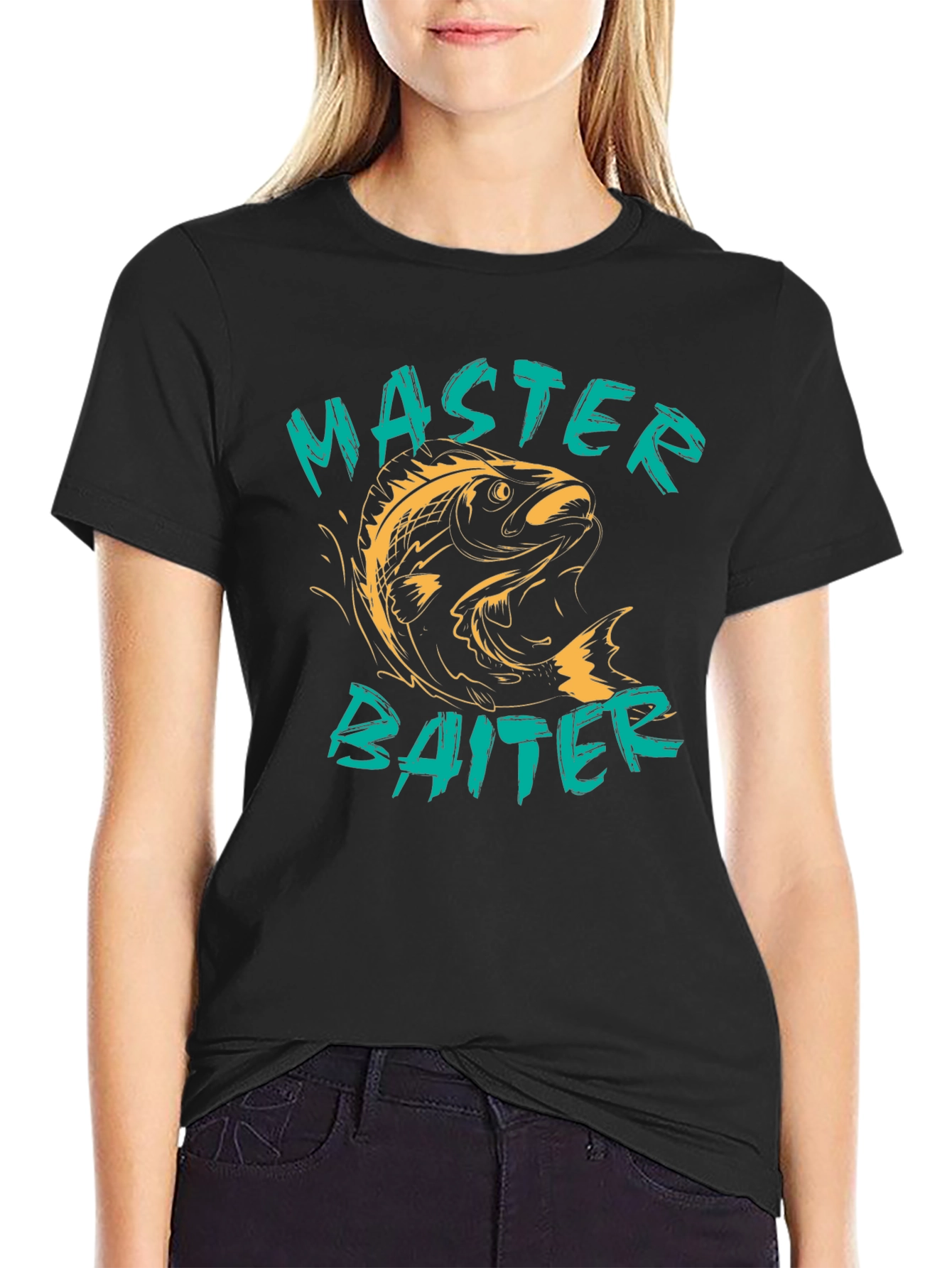 Master Baiter Fishing T-Shirt - Humorous Angler Tee