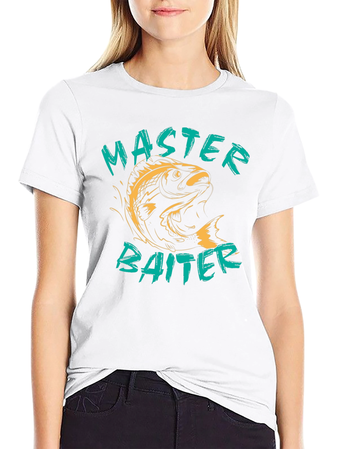 Master Baiter Fishing T-Shirt - Humorous Angler Tee