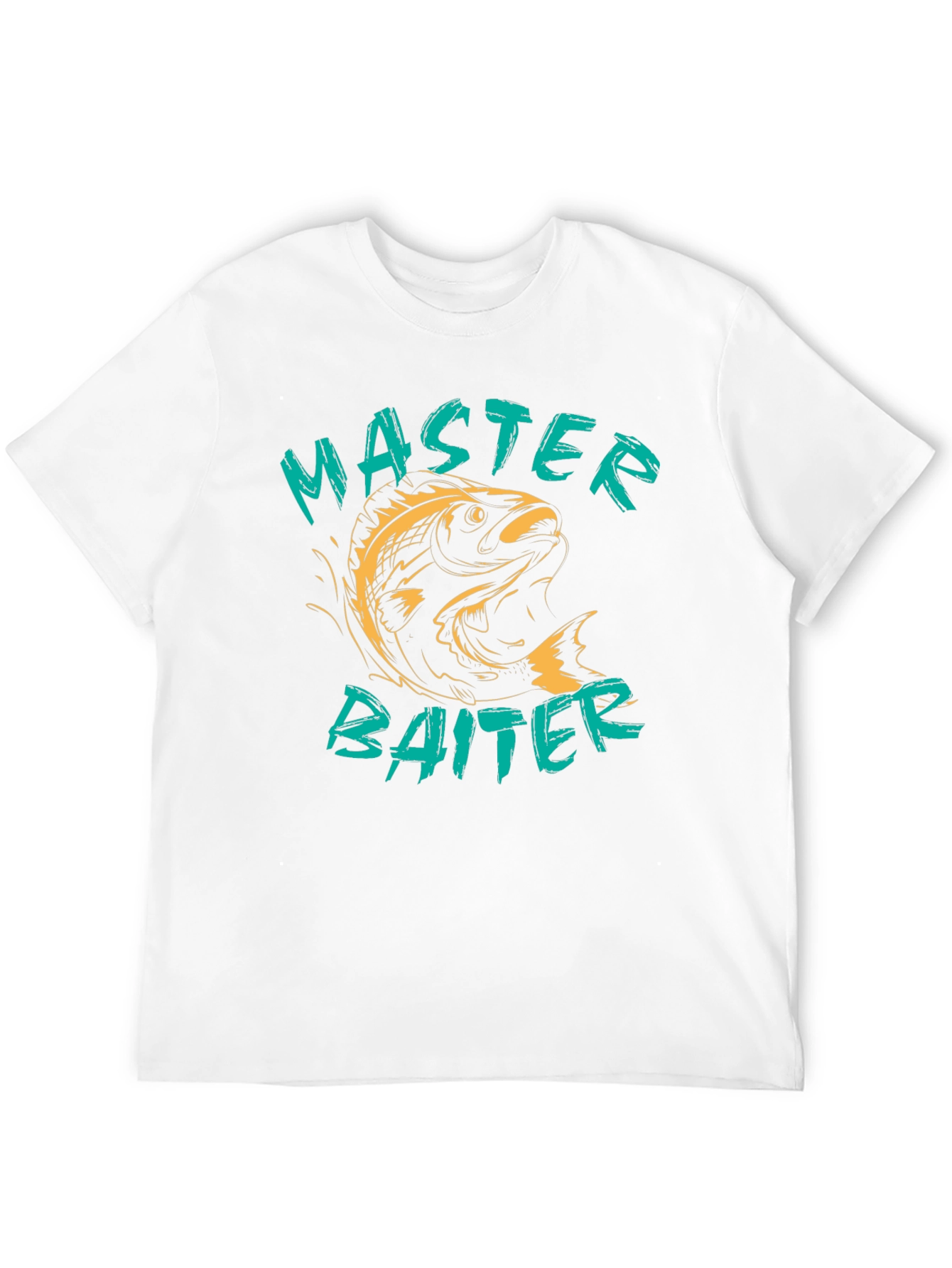 Master Baiter Fishing T-Shirt - Humorous Angler Tee