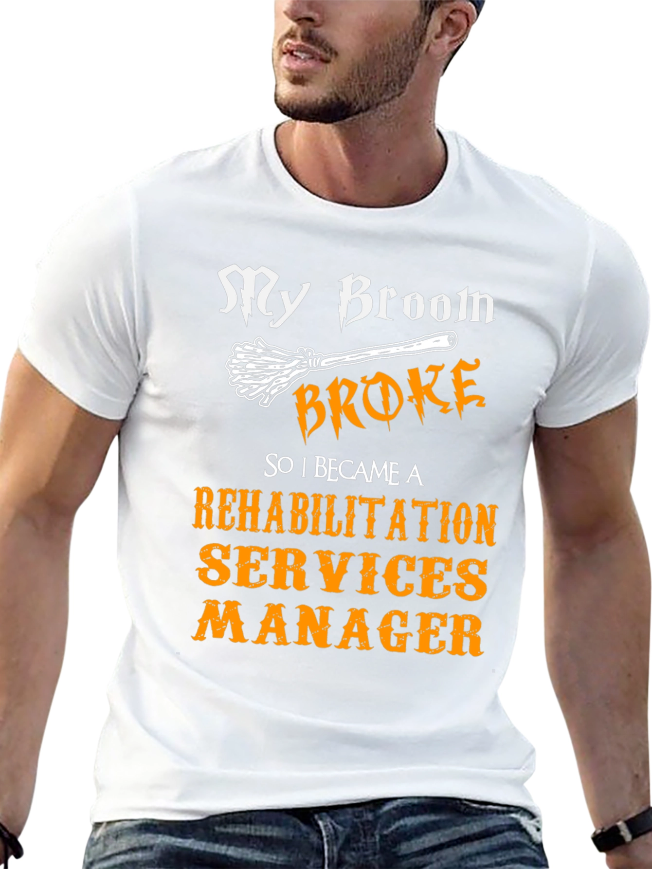 Rehabilitation Services Manager Halloween T-Shirt