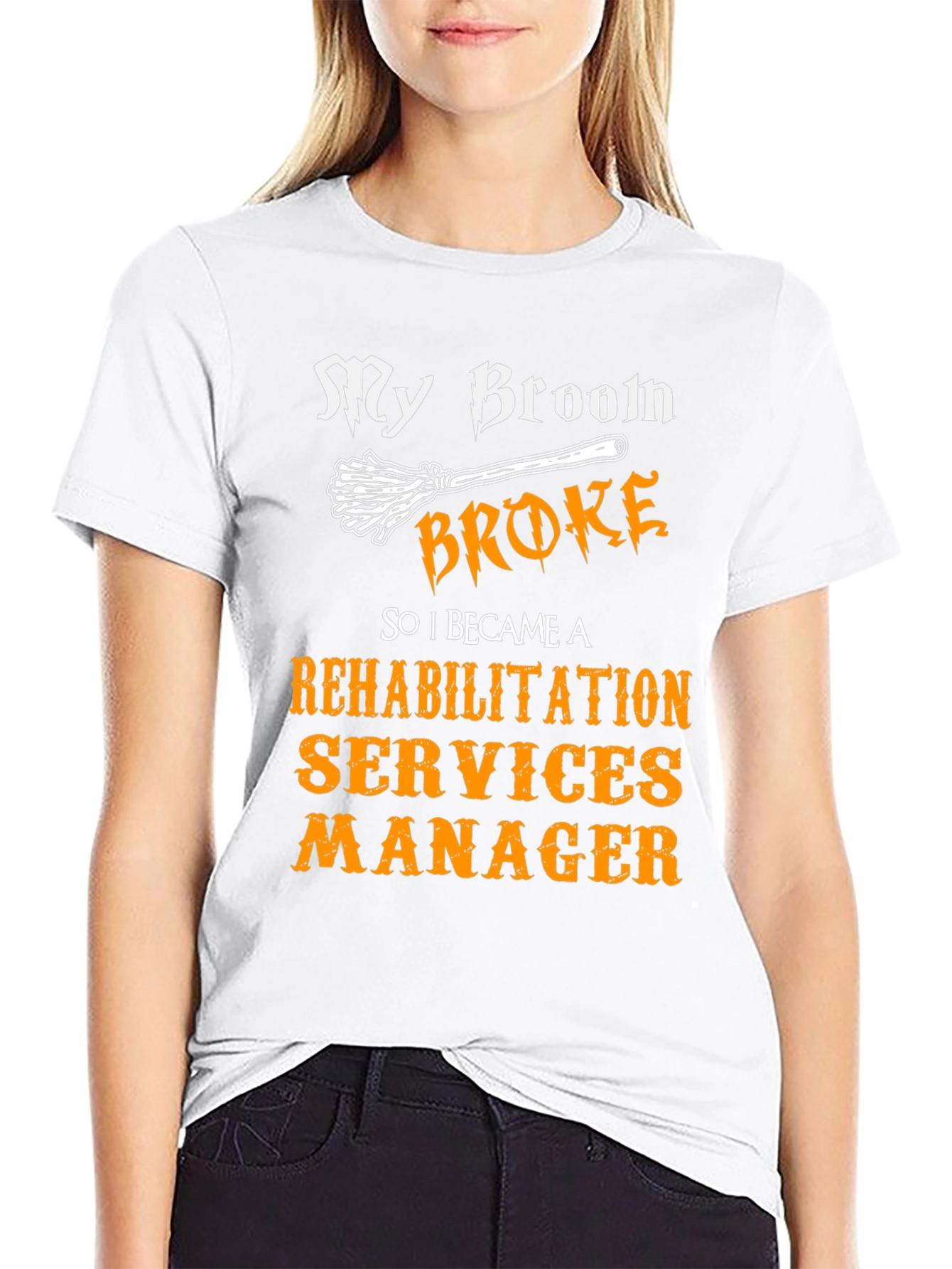 Rehabilitation Services Manager Halloween T-Shirt