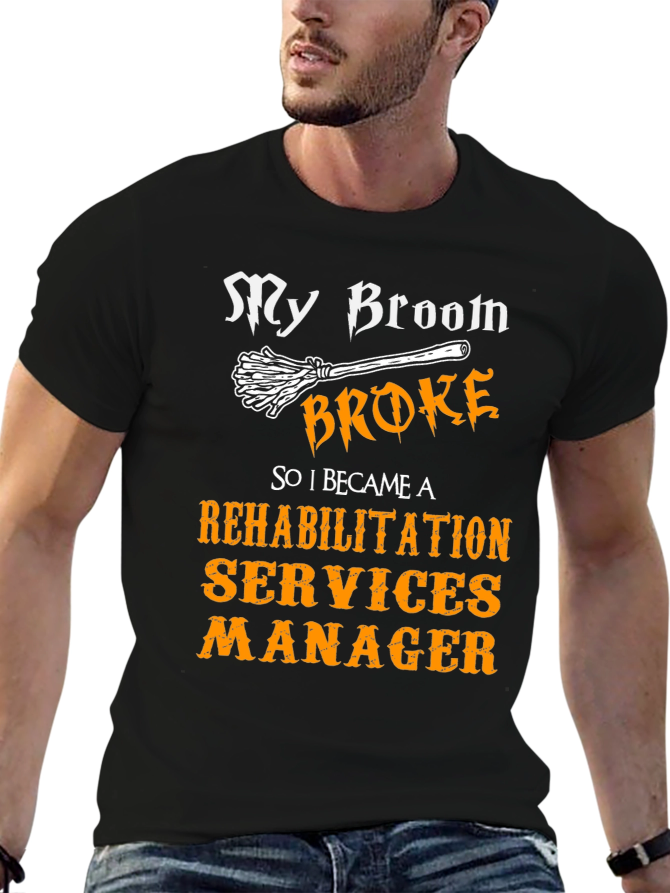 Rehabilitation Services Manager Halloween T-Shirt