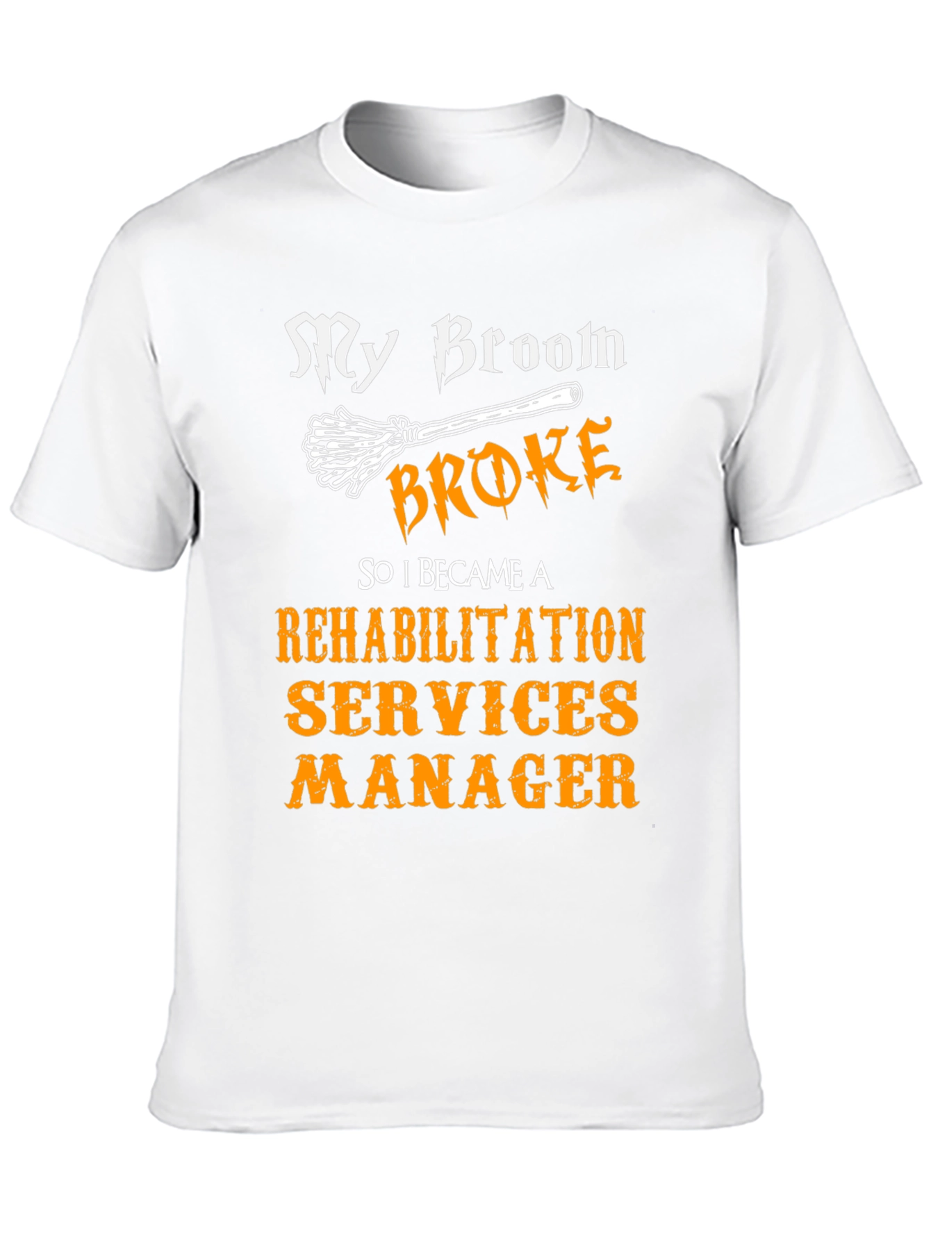 Rehabilitation Services Manager Halloween T-Shirt