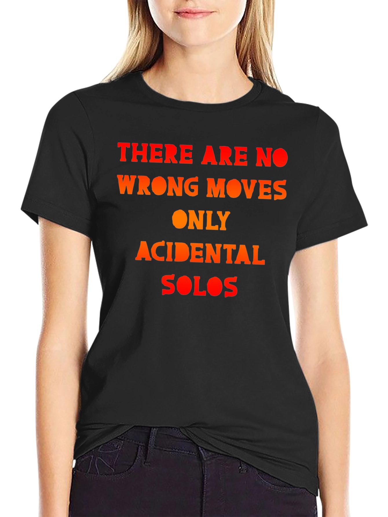 Funny Accidental Solos Black T-Shirt