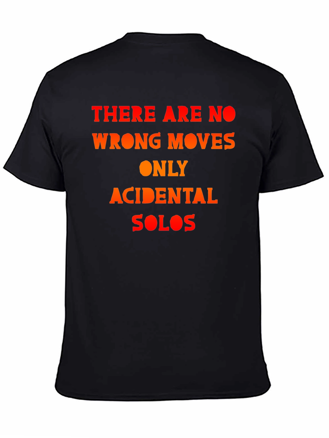 Funny Accidental Solos Black T-Shirt