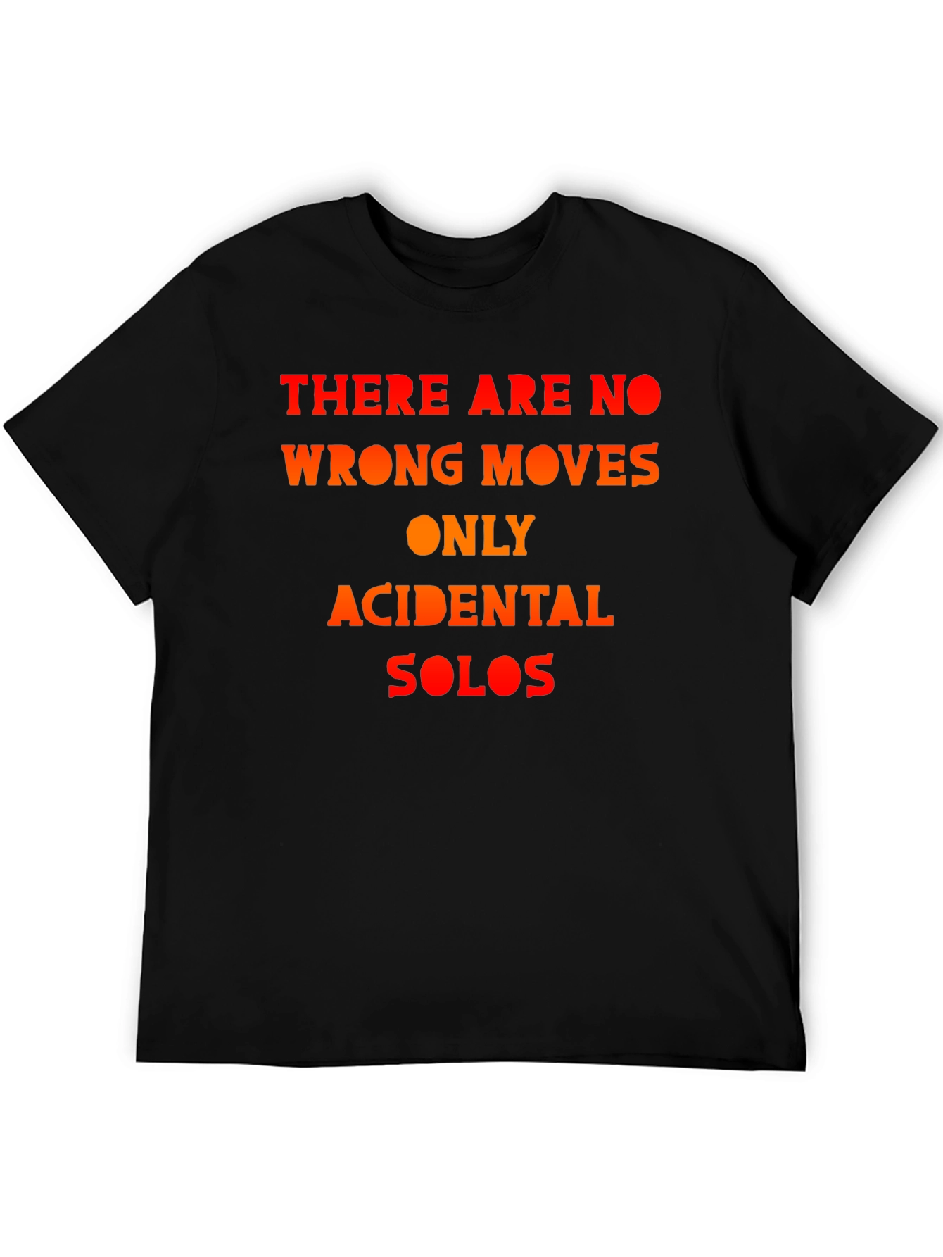 Funny Accidental Solos Black T-Shirt