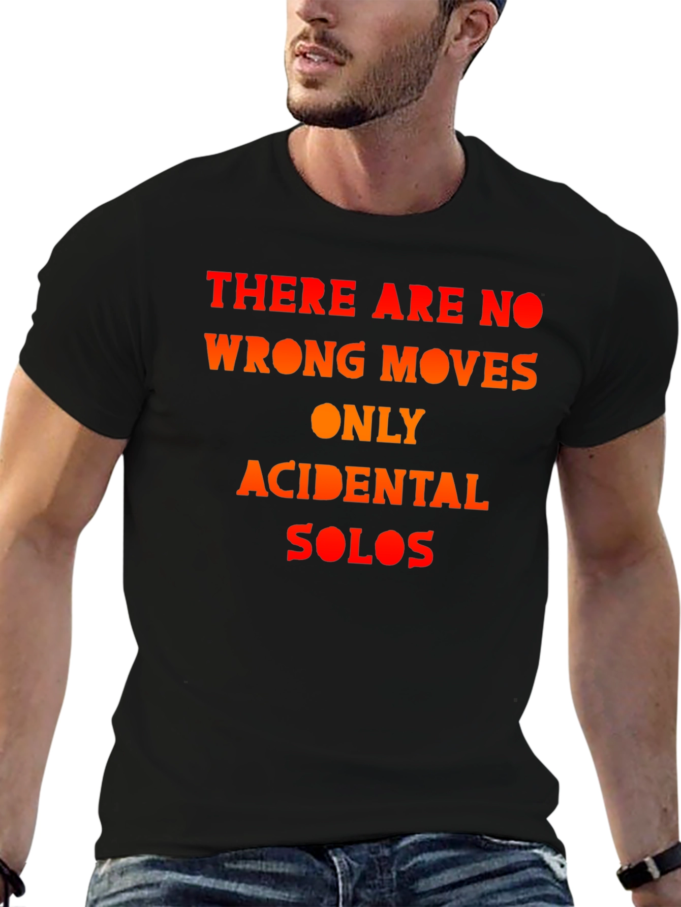 Funny Accidental Solos Black T-Shirt