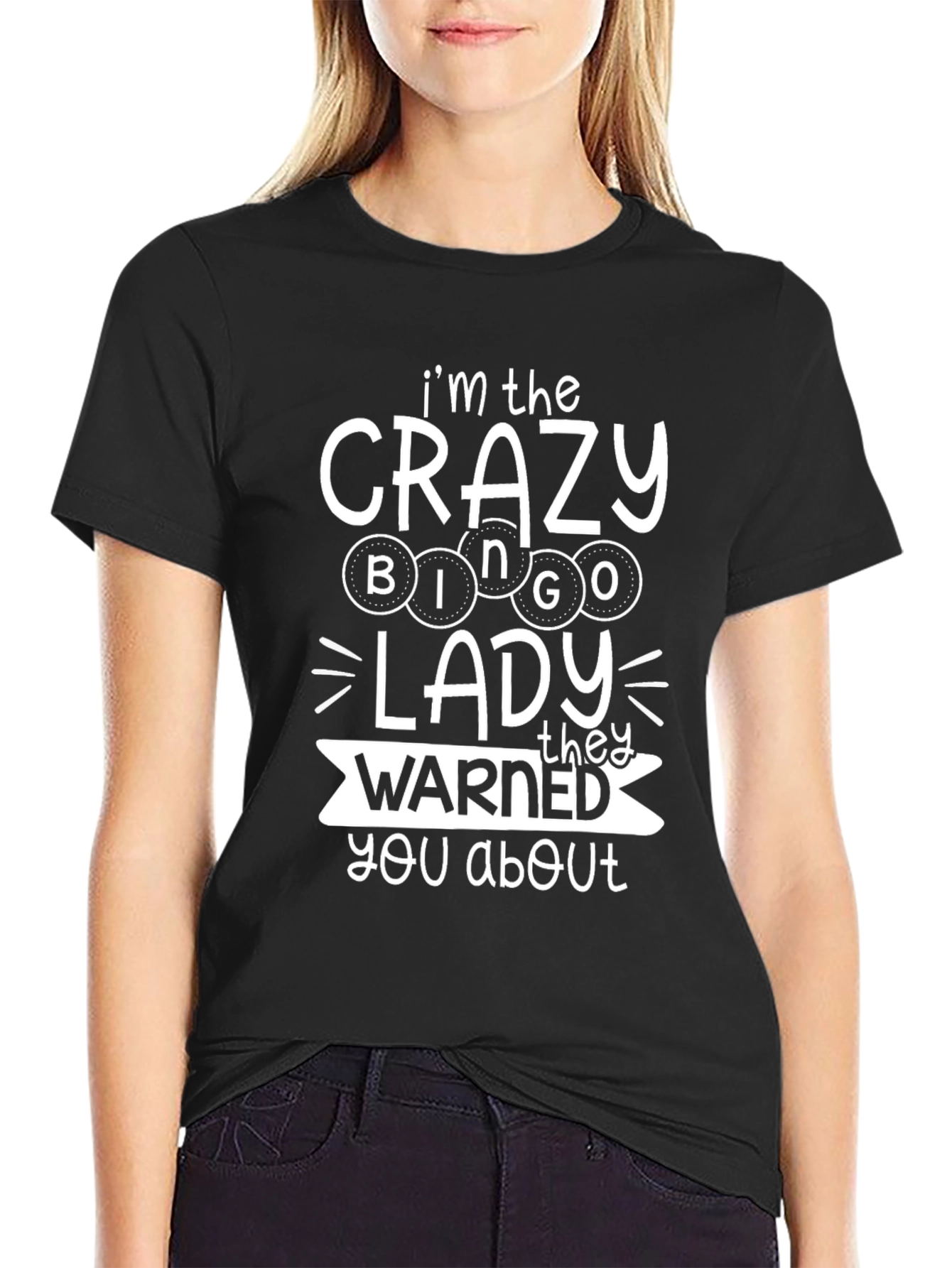 Crazy Bingo Lady T-Shirt