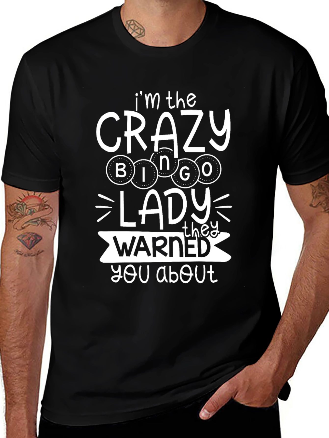 Crazy Bingo Lady T-Shirt