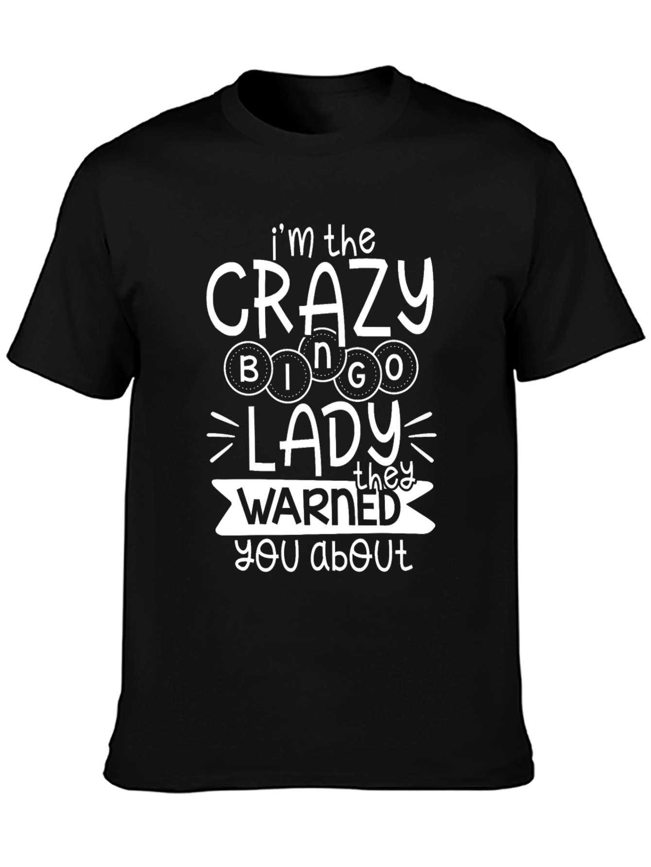 Crazy Bingo Lady T-Shirt