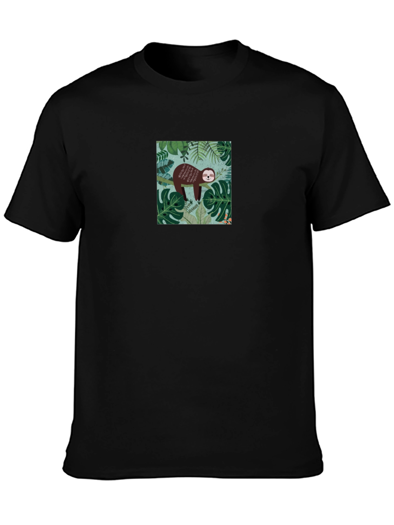 Sloth Graphic T-Shirt - Relaxed Jungle Vibes