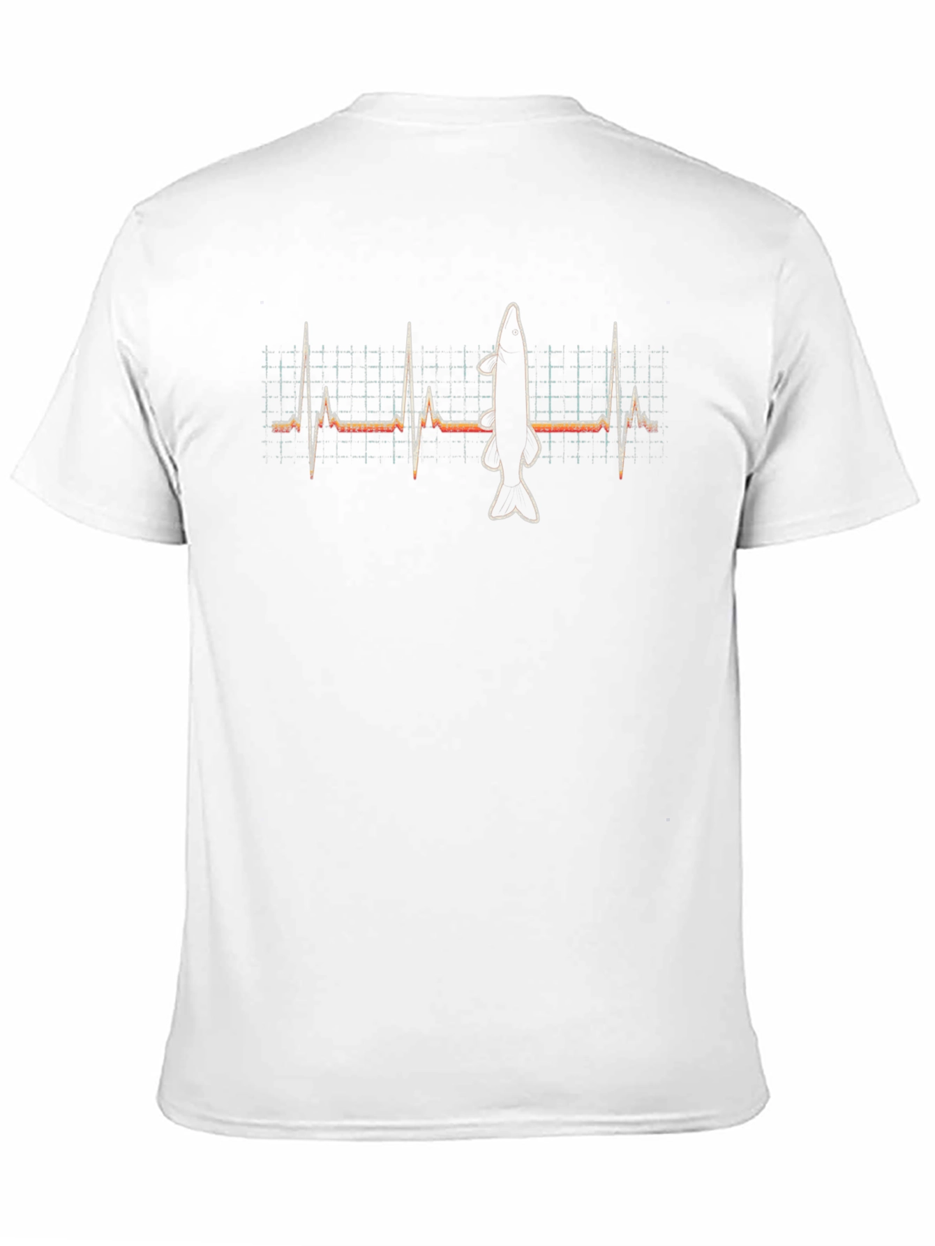 Fishing Heartbeat T-Shirt - Angler Gift