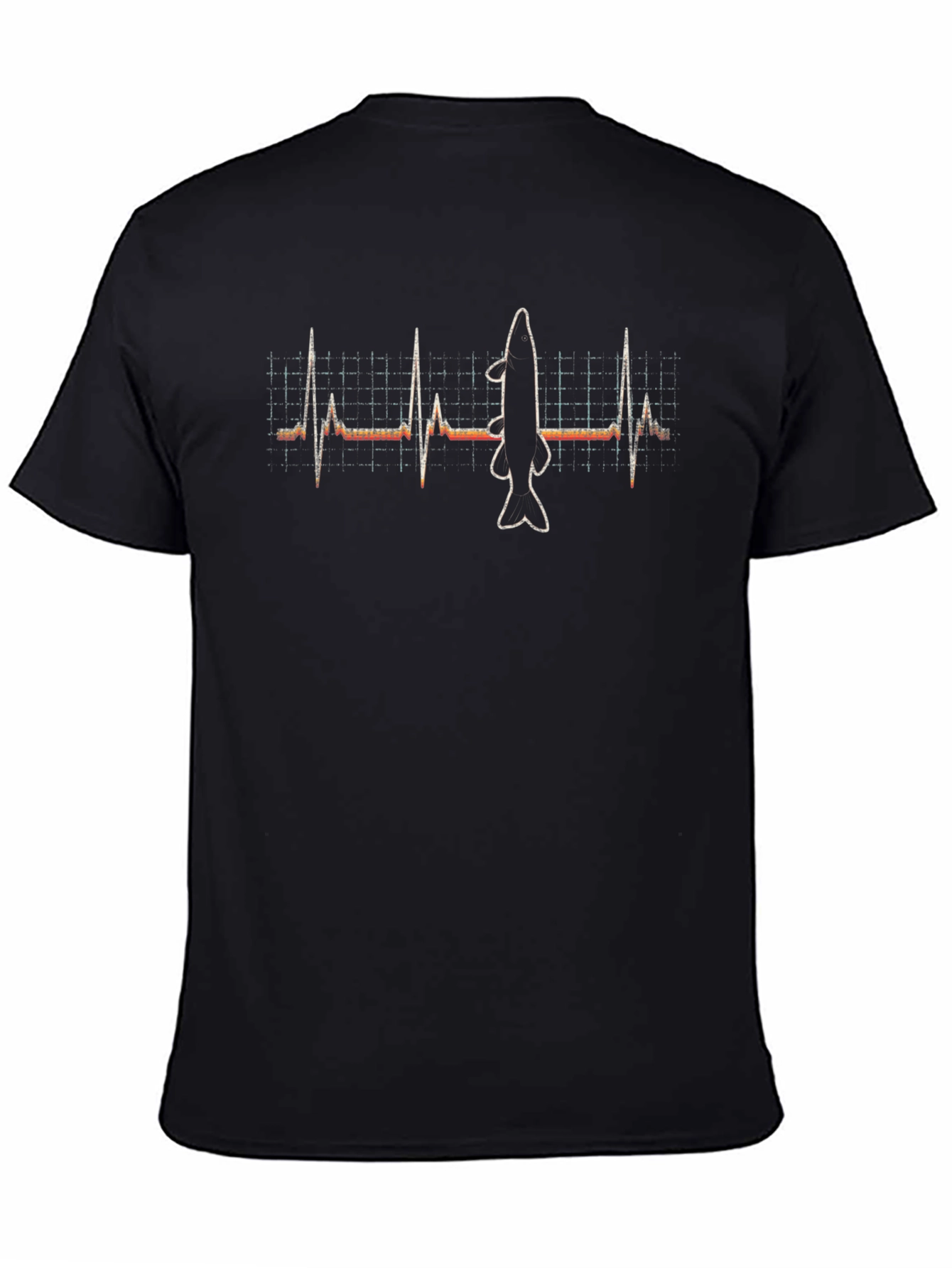 Fishing Heartbeat T-Shirt - Angler Gift
