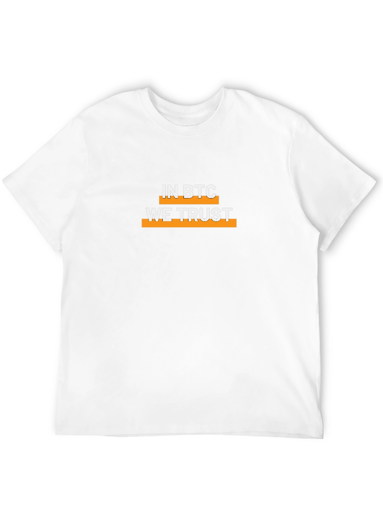 In BTC We Trust Black T-Shirt