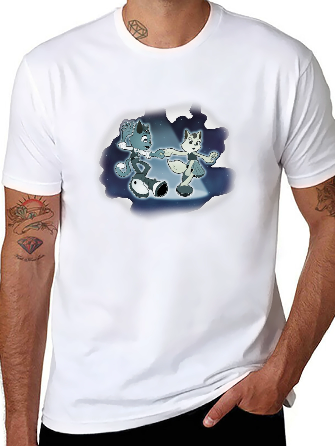 Cartoon Dance T-Shirt