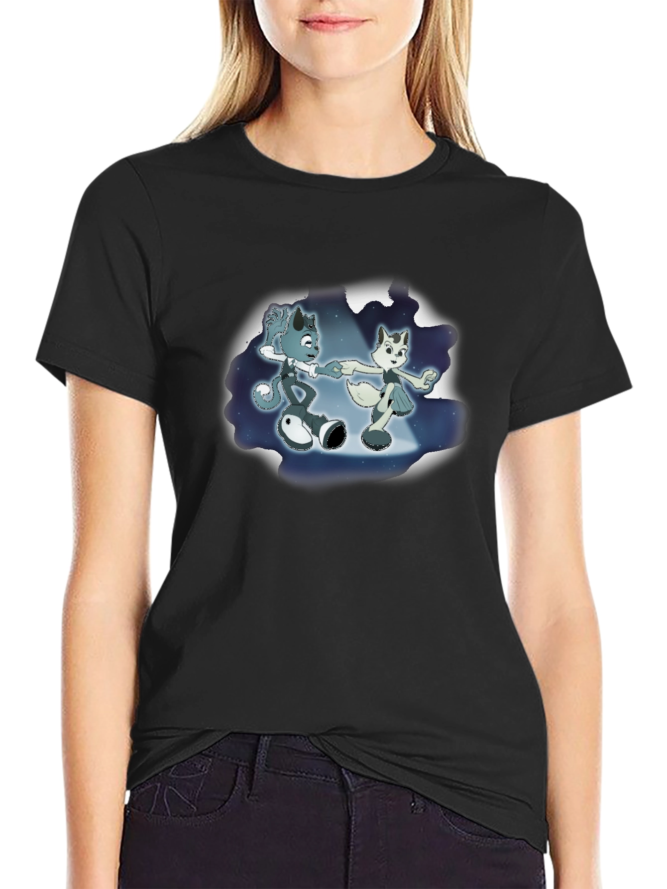 Cartoon Dance T-Shirt