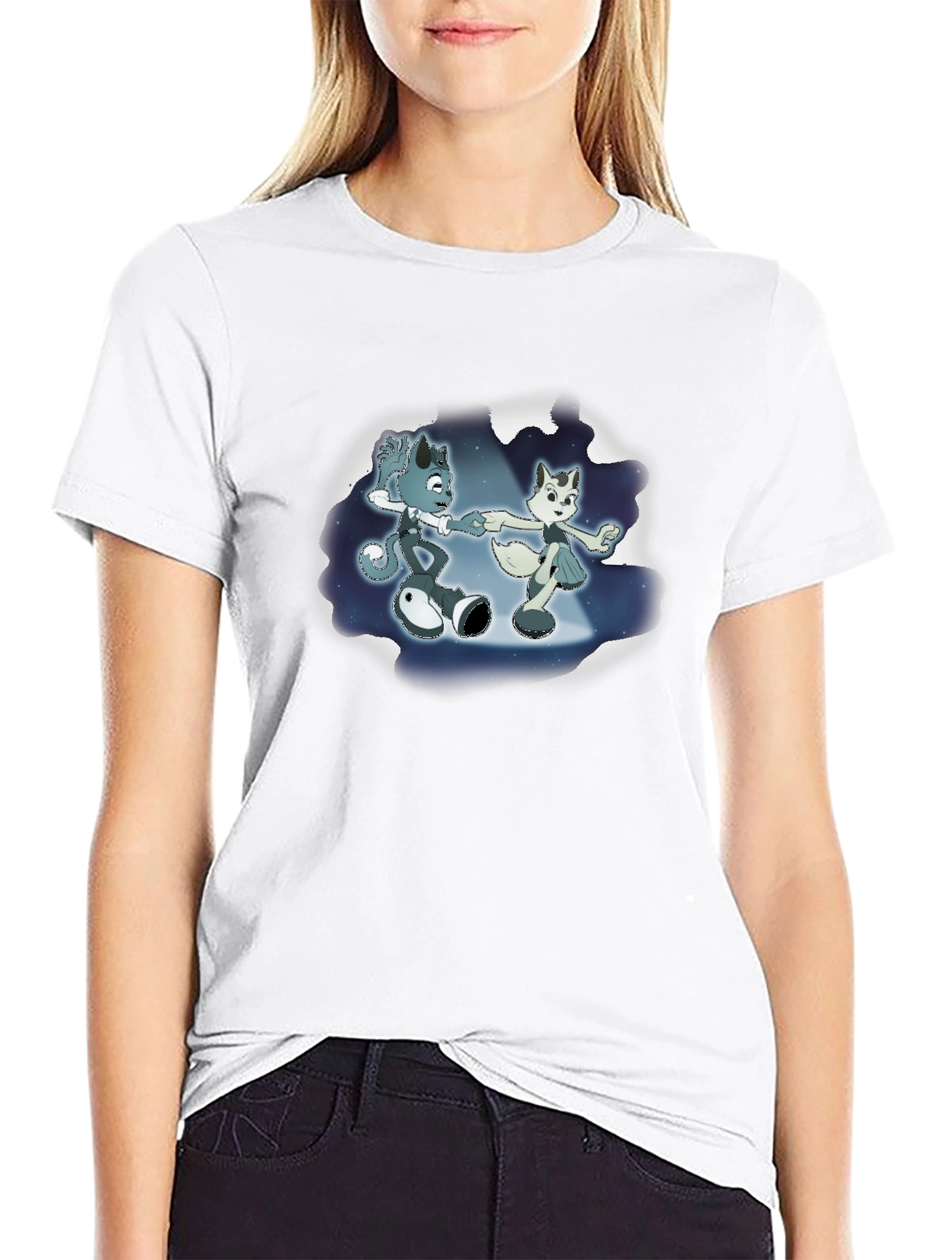 Cartoon Dance T-Shirt