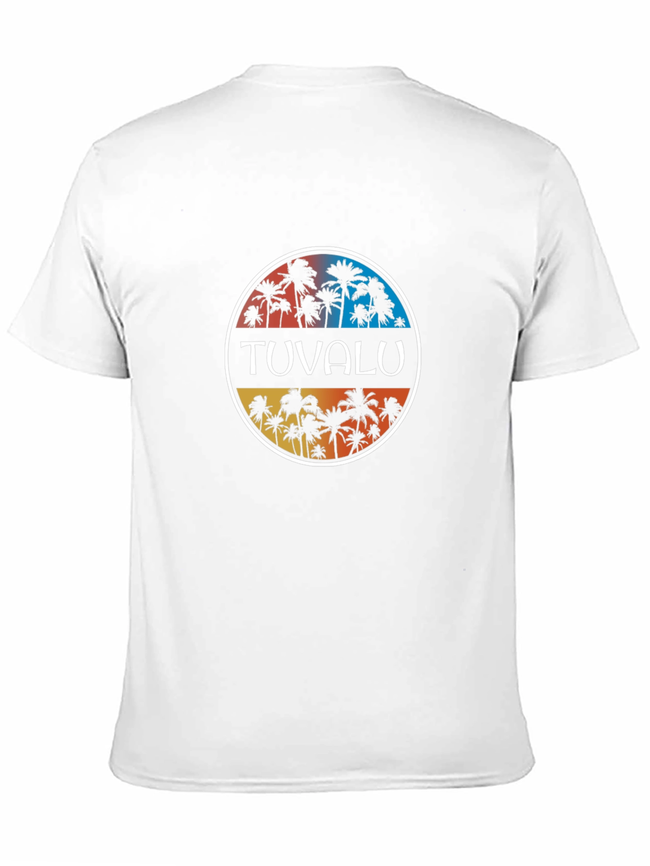Tuvalu Palm Tree T-Shirt - Island Life Style