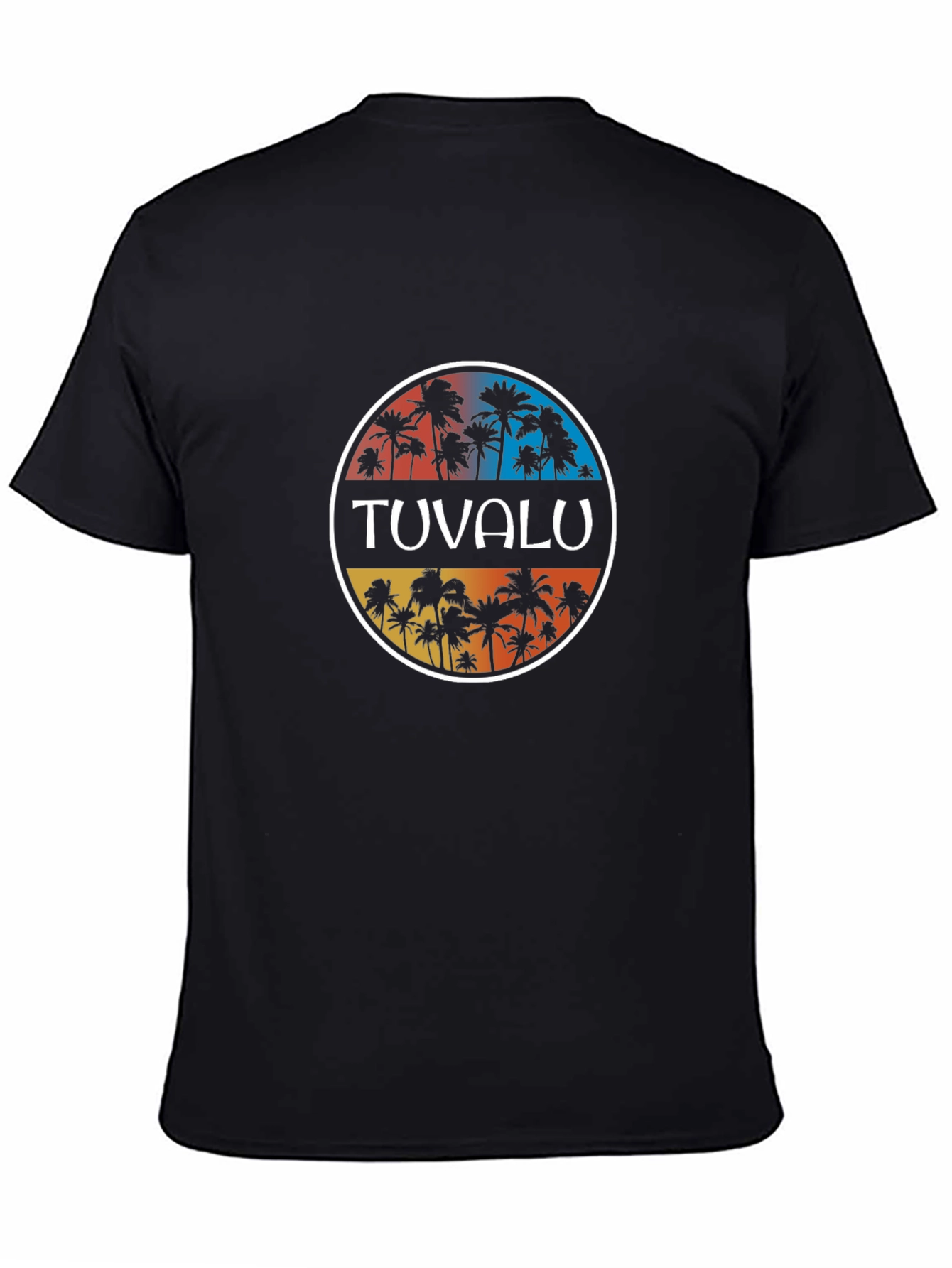 Tuvalu Palm Tree T-Shirt - Island Life Style