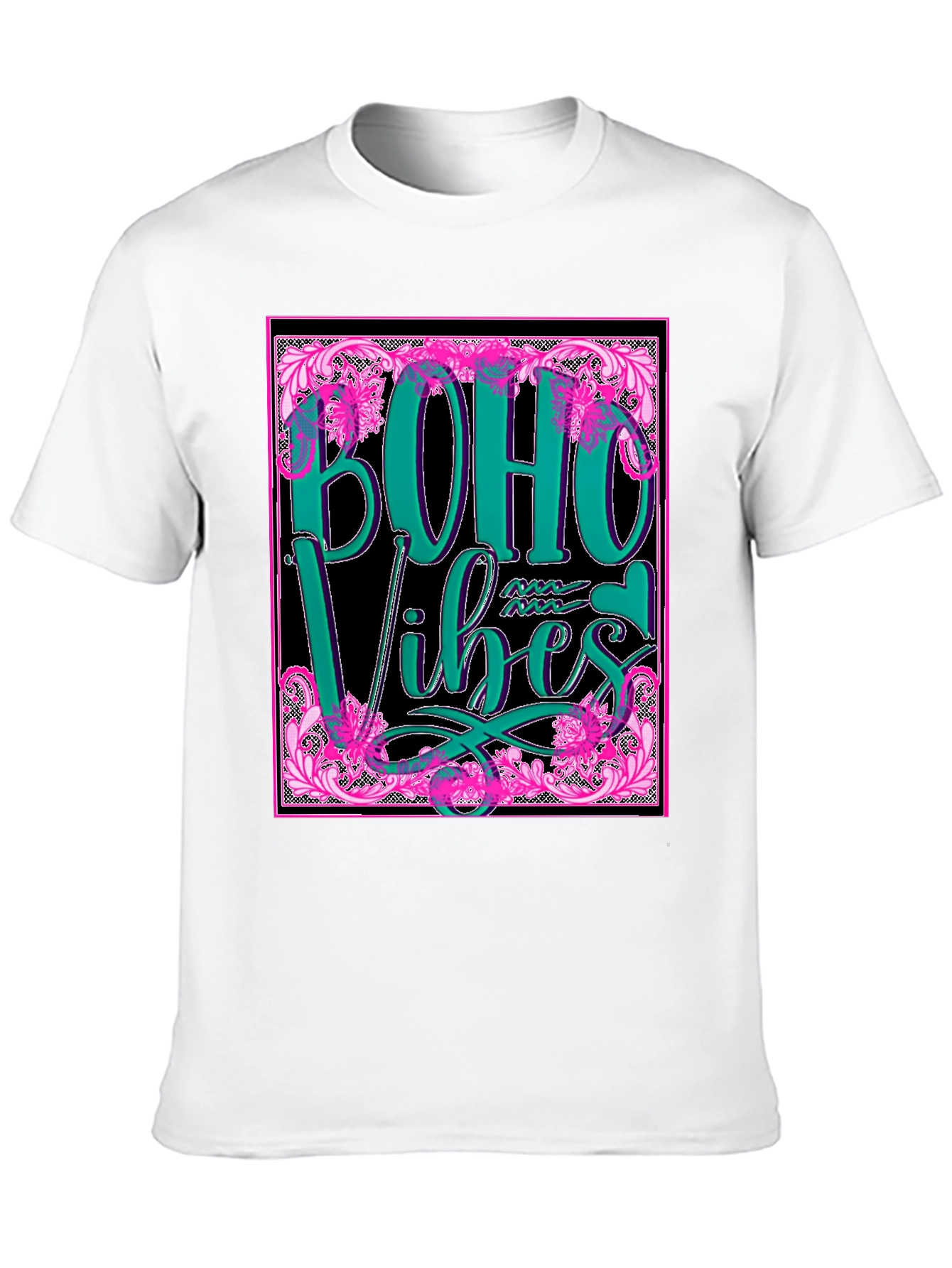 Boho Vibes Graphic Tee - Stylish & Trendy