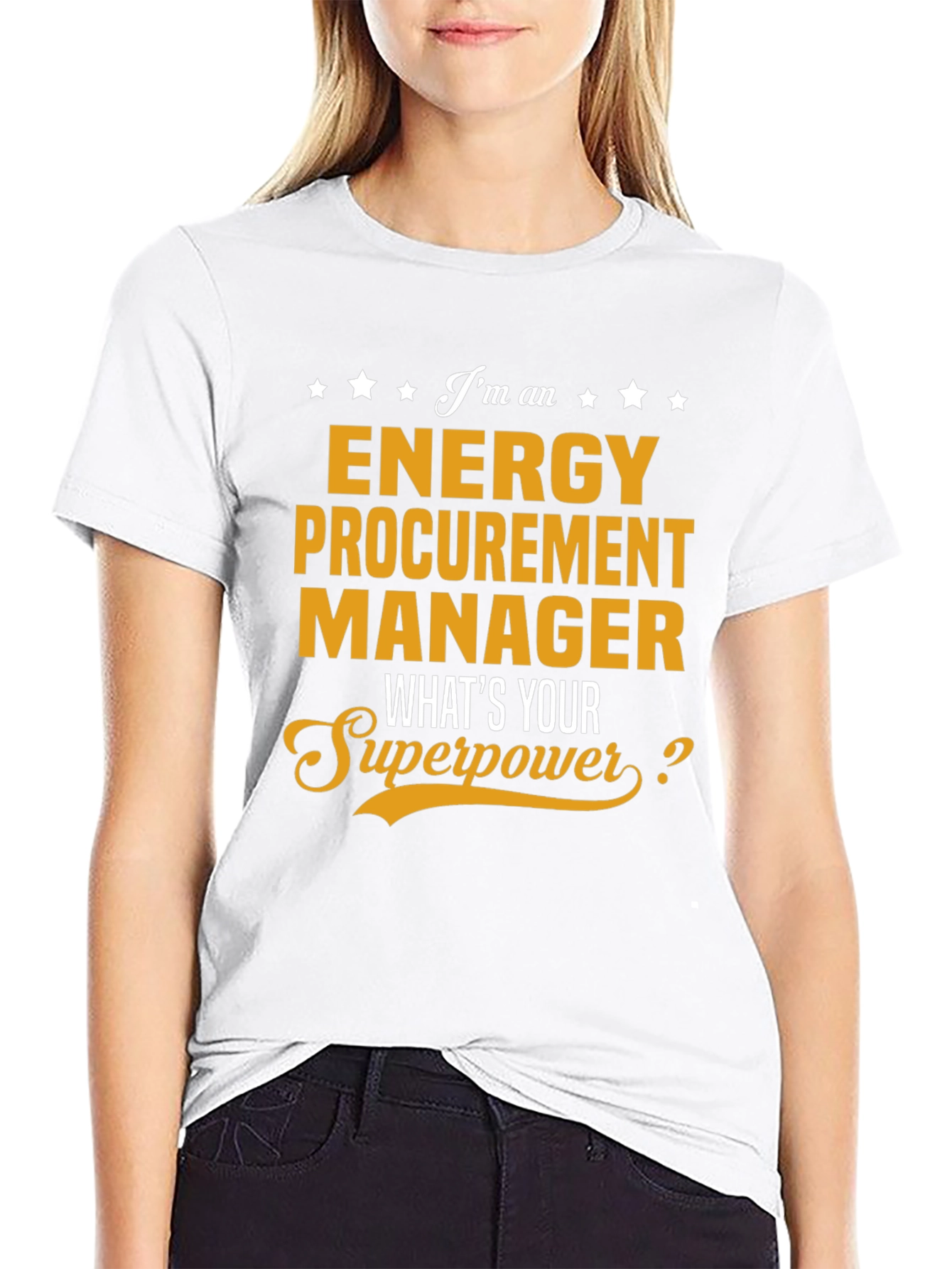 Energy Procurement Manager Superpower T-Shirt