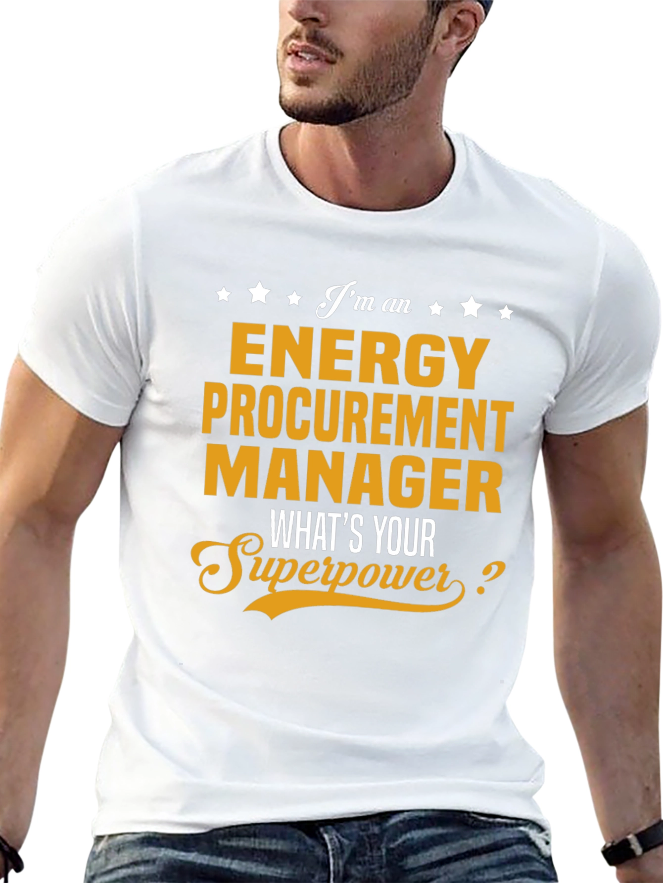 Energy Procurement Manager Superpower T-Shirt