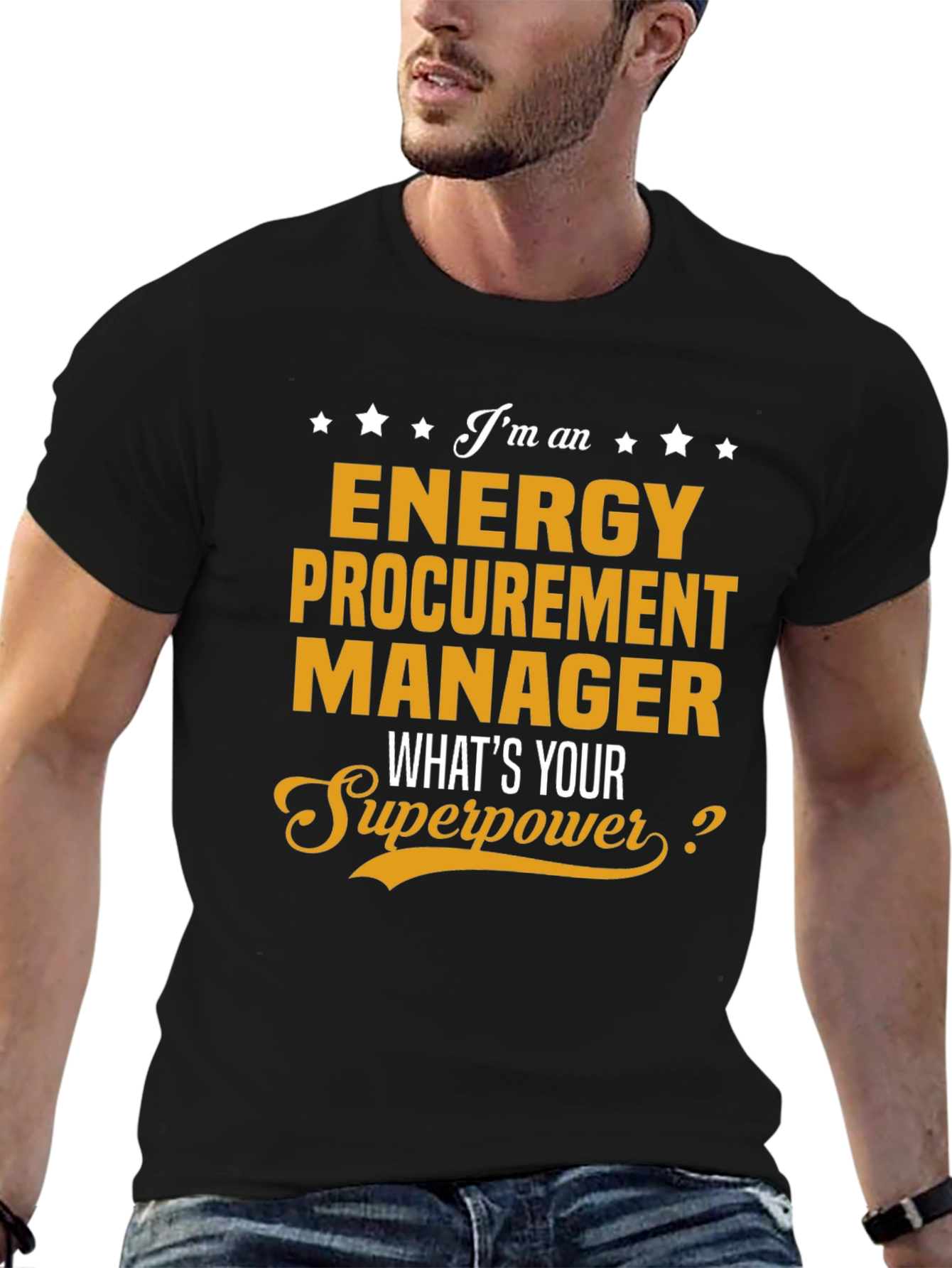 Energy Procurement Manager Superpower T-Shirt
