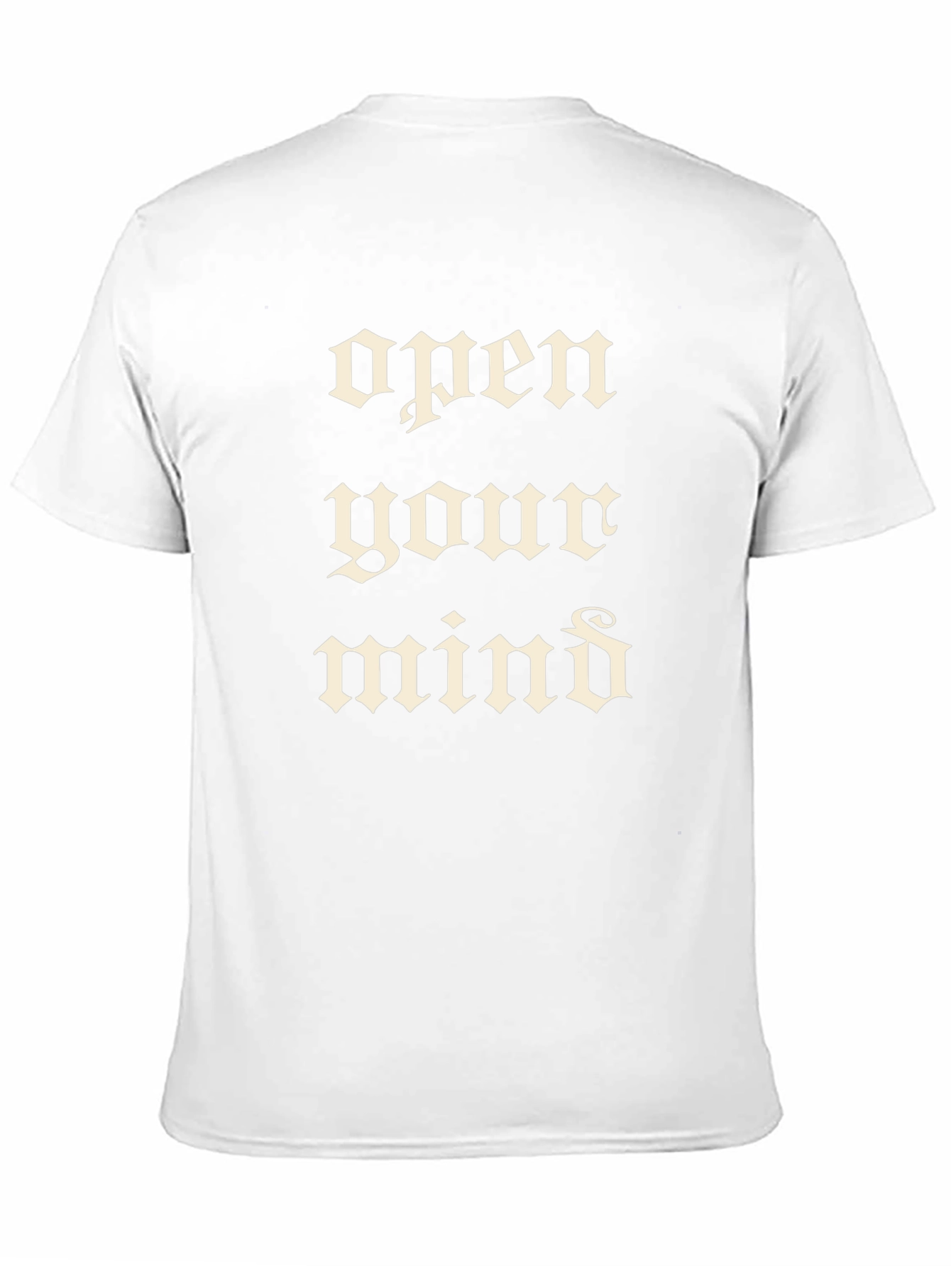 Open Your Mind Graphic Tee - Black