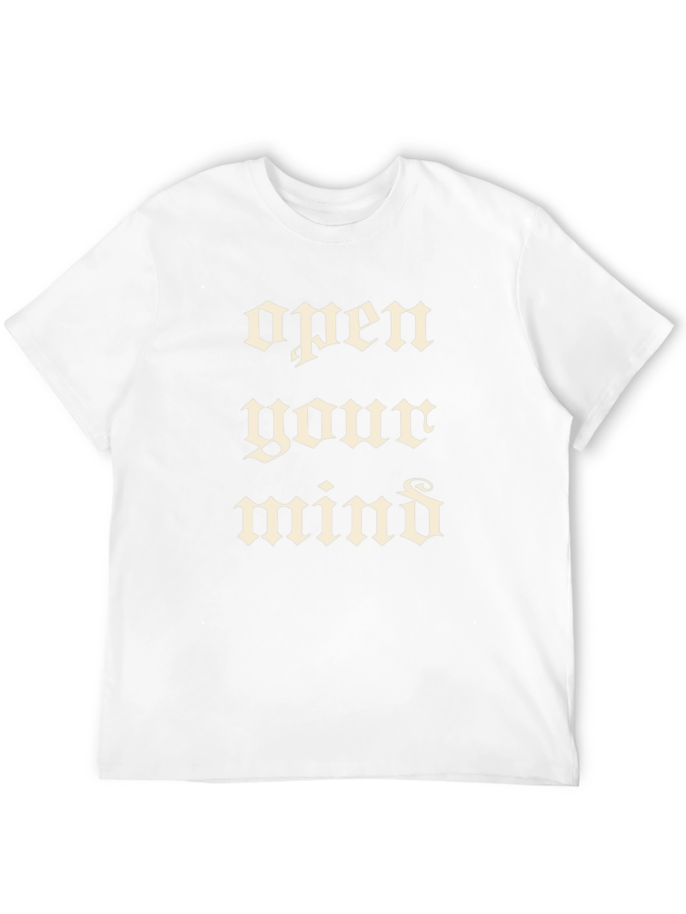 Open Your Mind Graphic Tee - Black