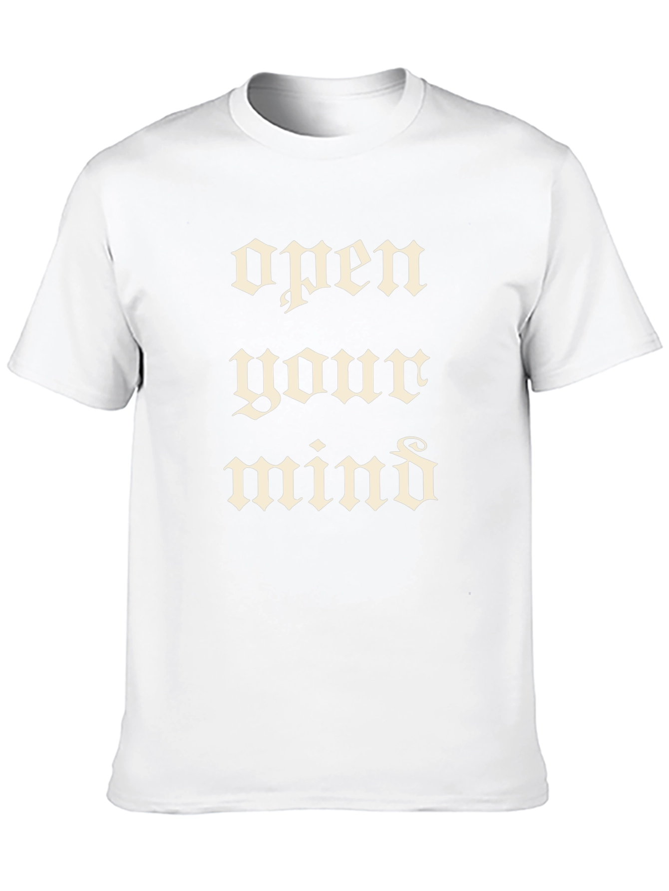 Open Your Mind Graphic Tee - Black