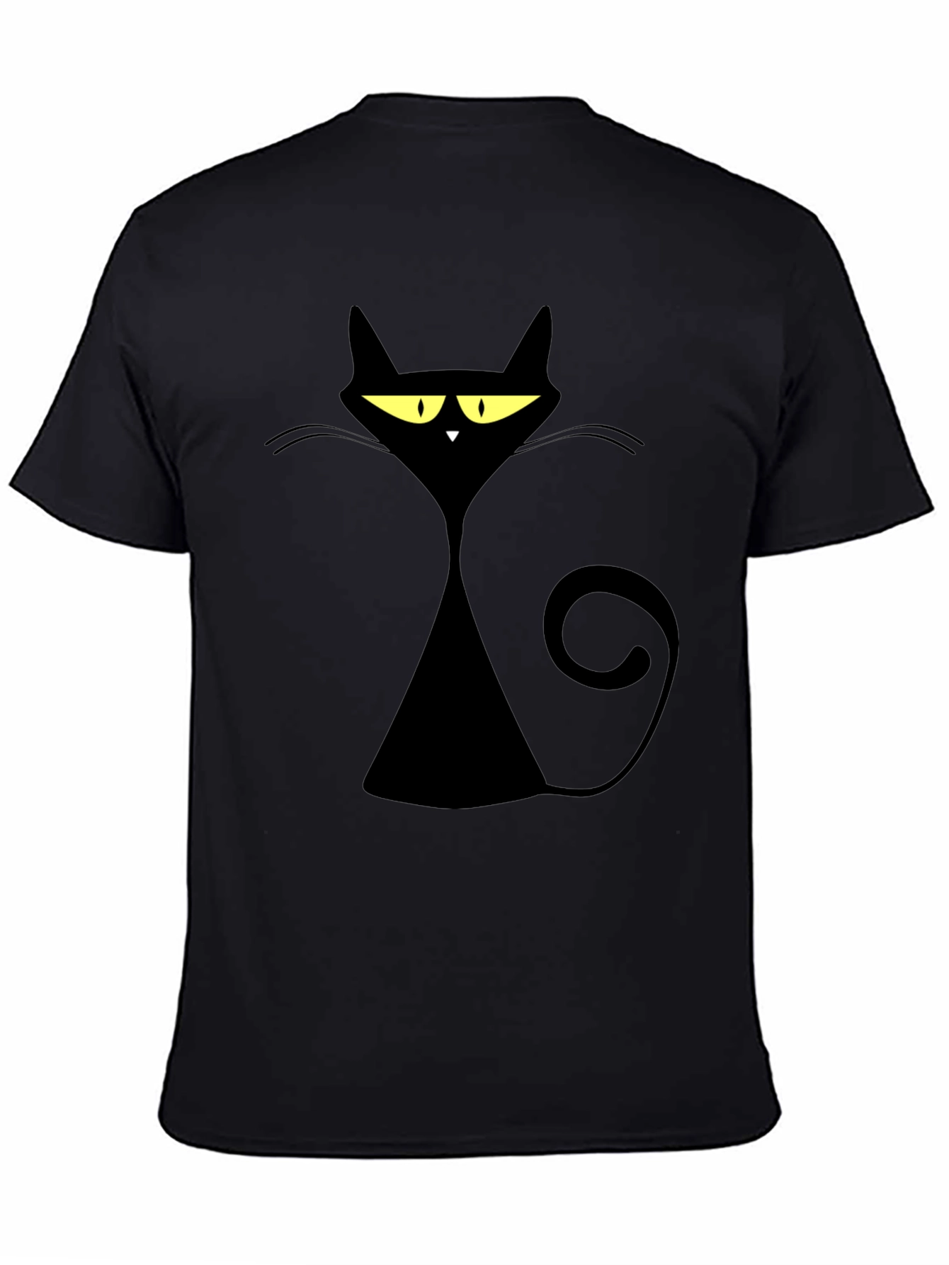 Black Cat Graphic Tee - Stylish & Unique Design
